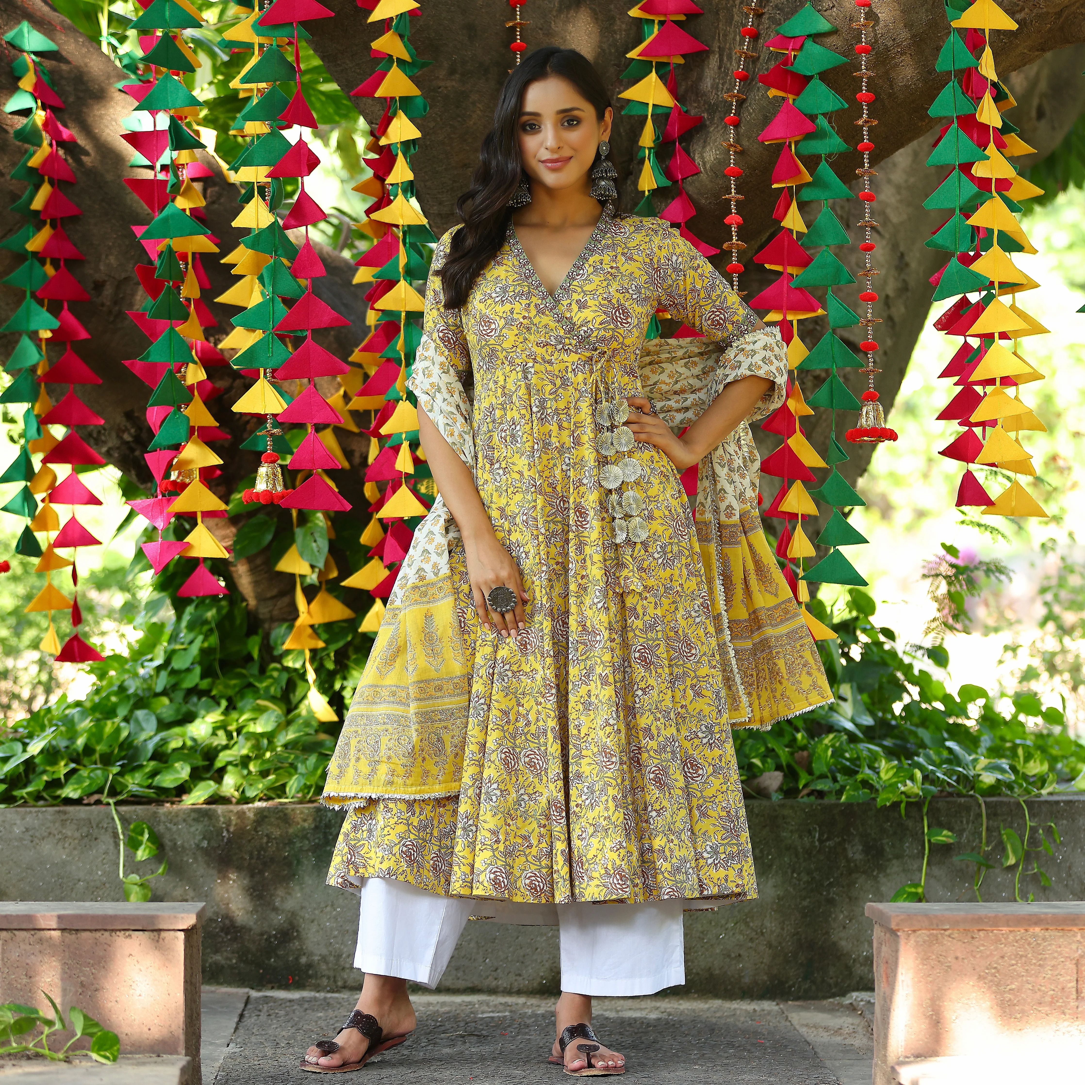 Imara handblock Cotton set - Image 7