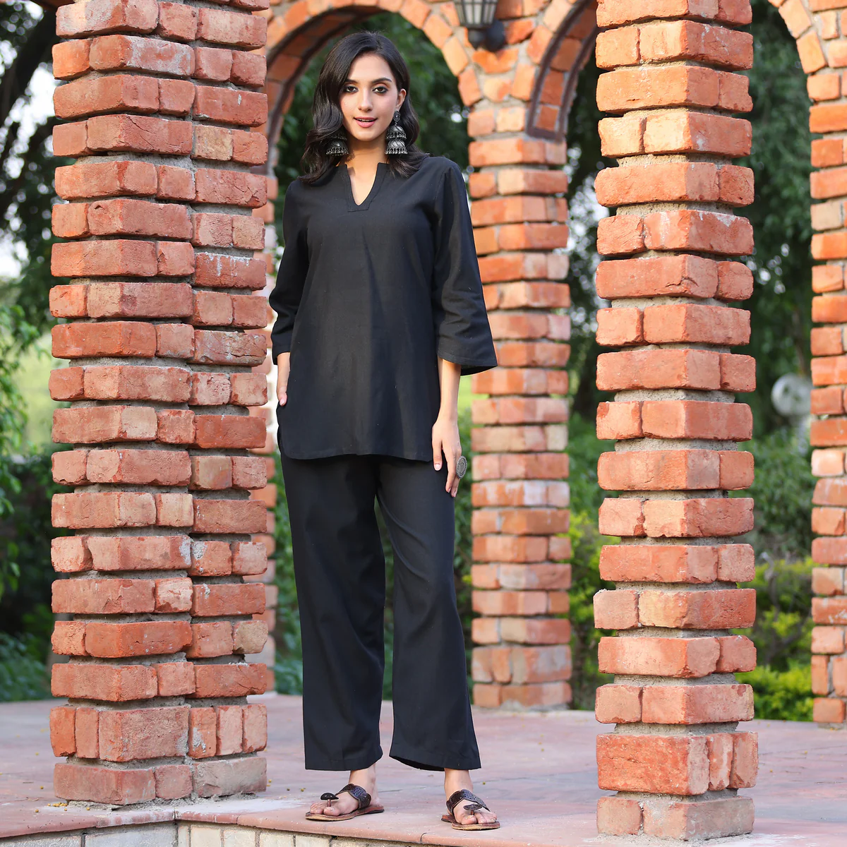 Inayet Black Co-ord Set - Image 3