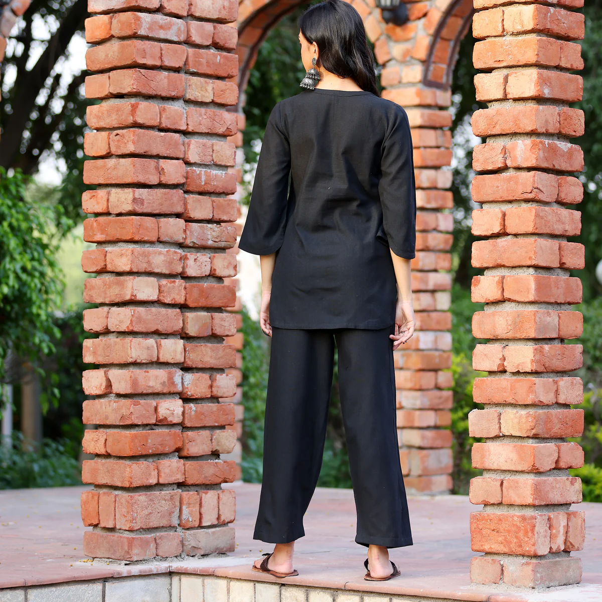 Inayet Black Co-ord Set - Image 8