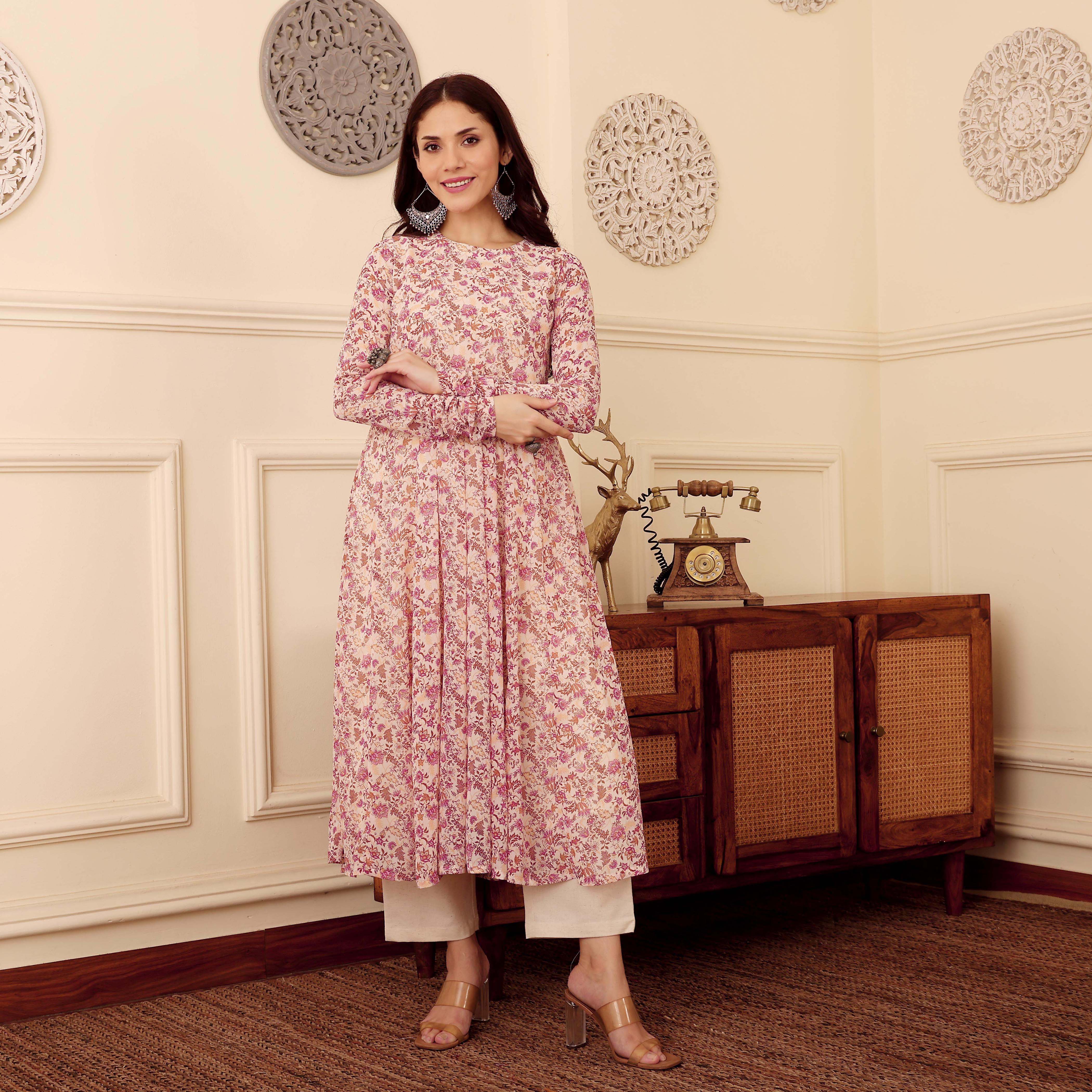 Janika Georgette Kurta - Image 10