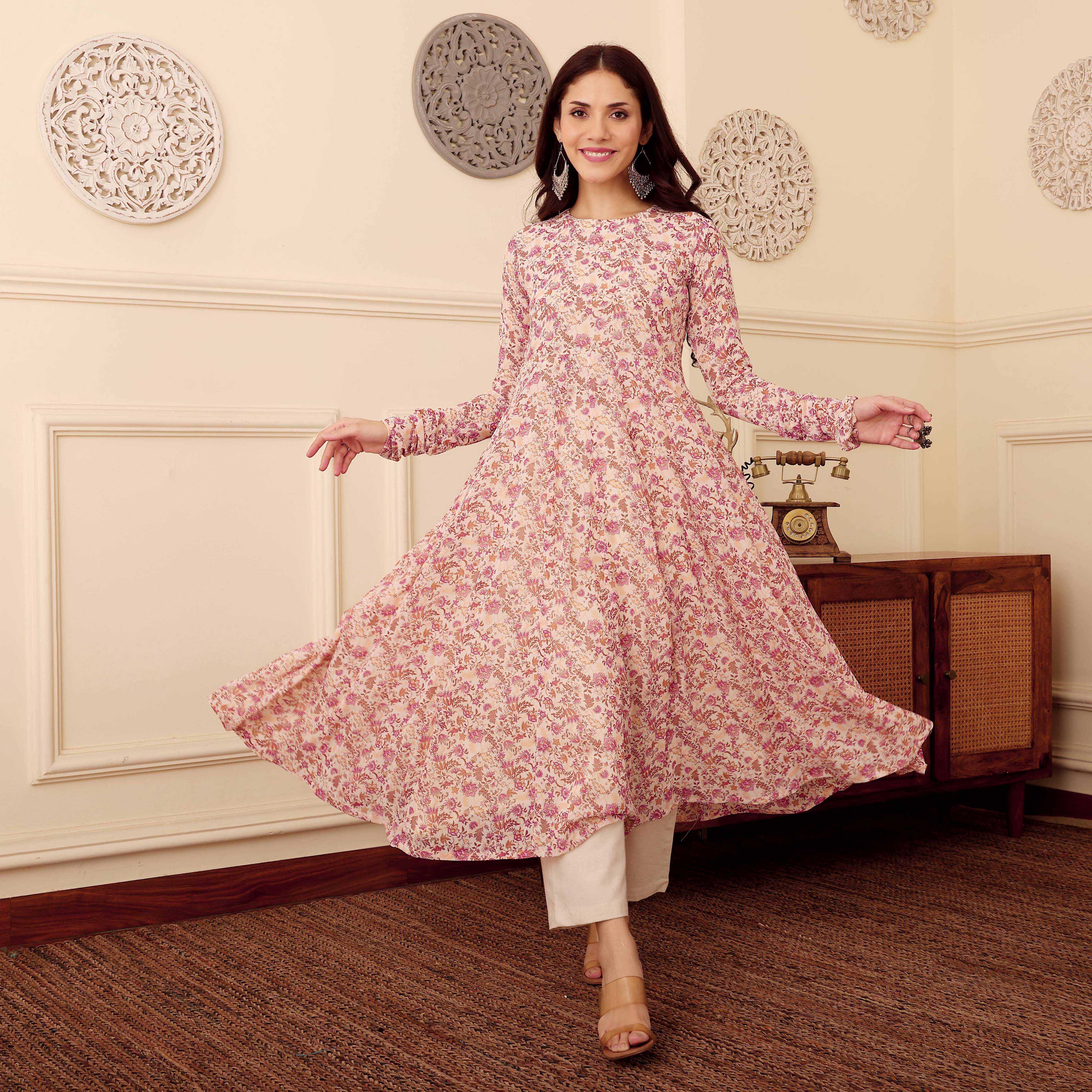 Janika Georgette Kurta - Image 11