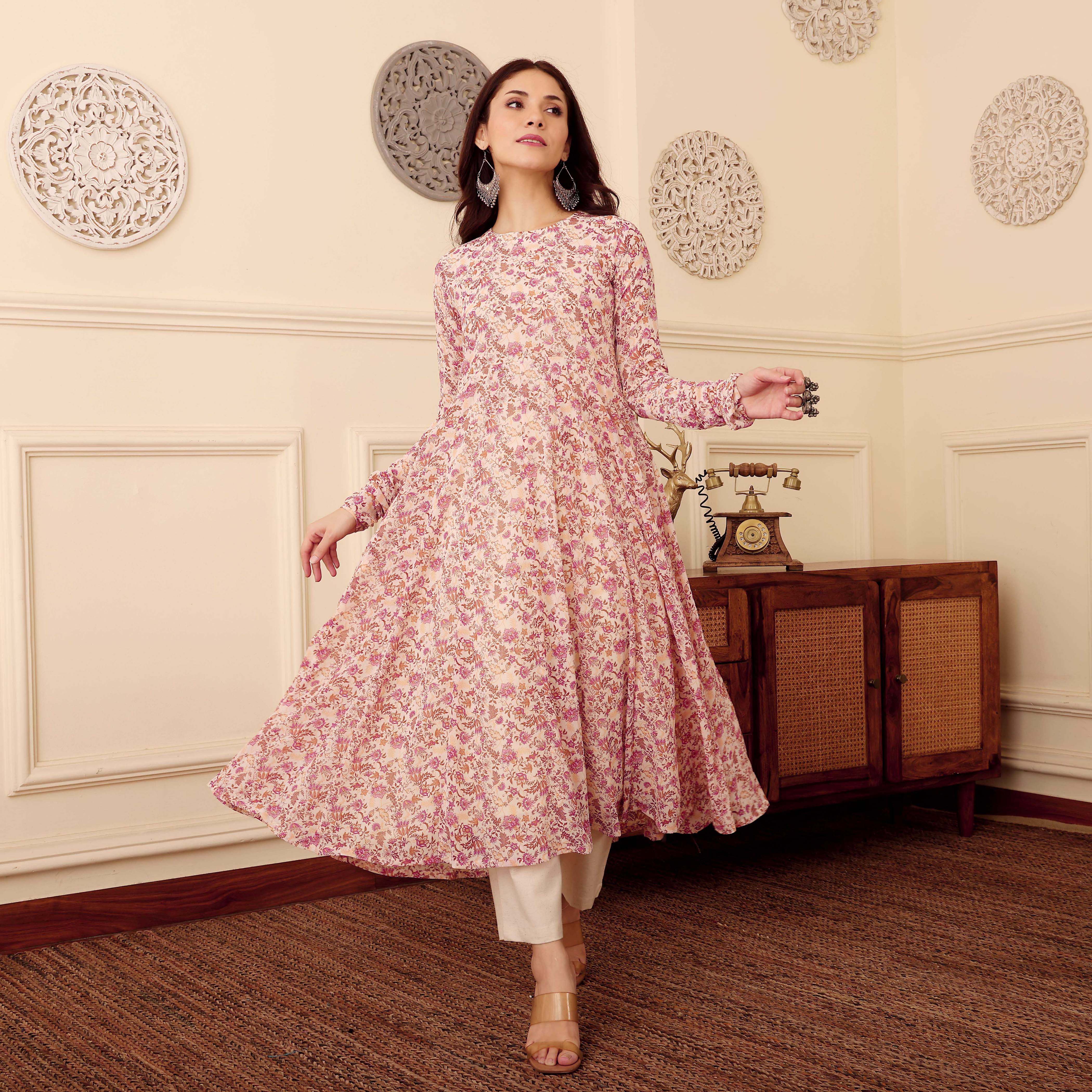 Janika Georgette Kurta - Image 9