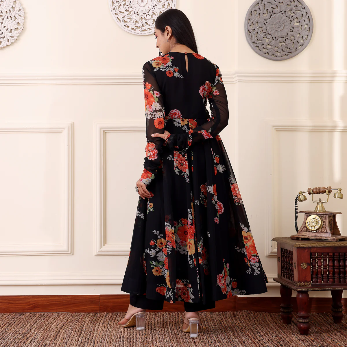 Jhilmil Georgette  Kurta - Image 6