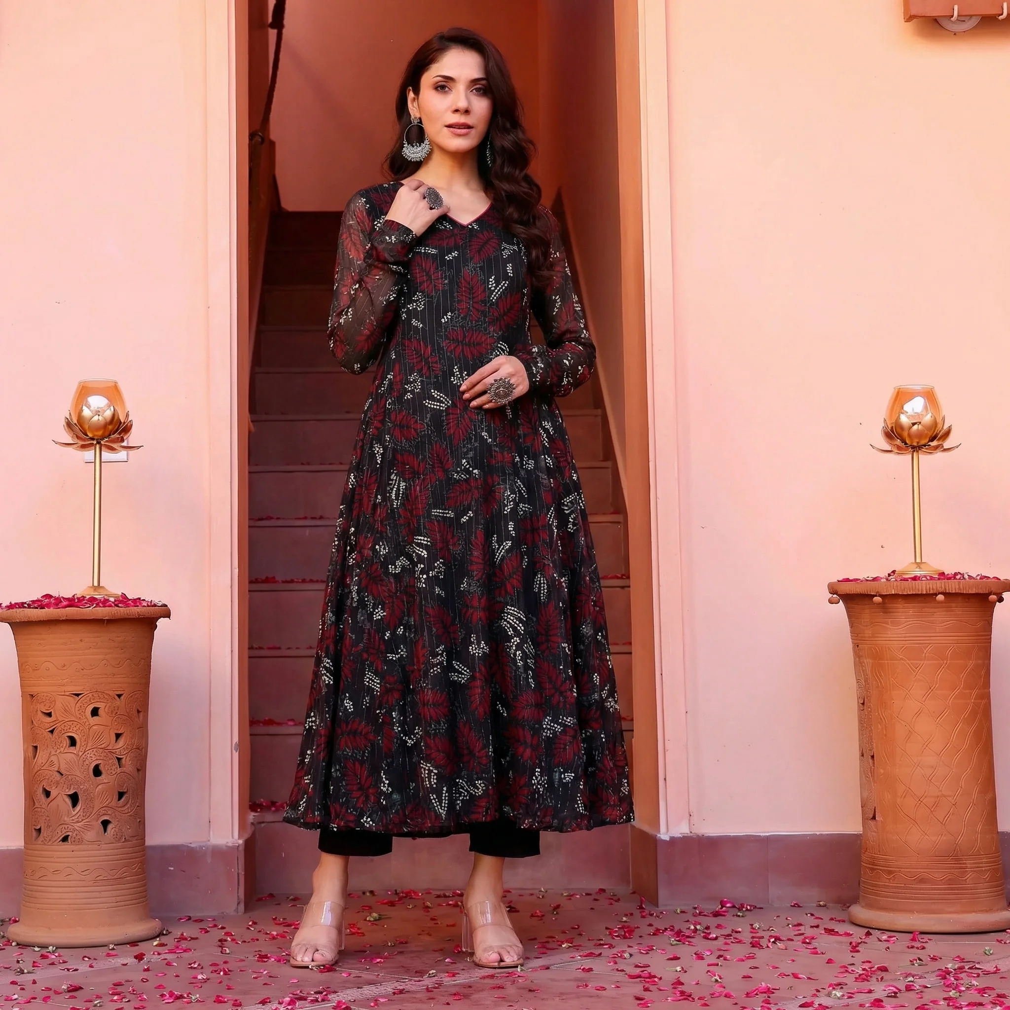 Jigsha Georgette Kurta - Image 2