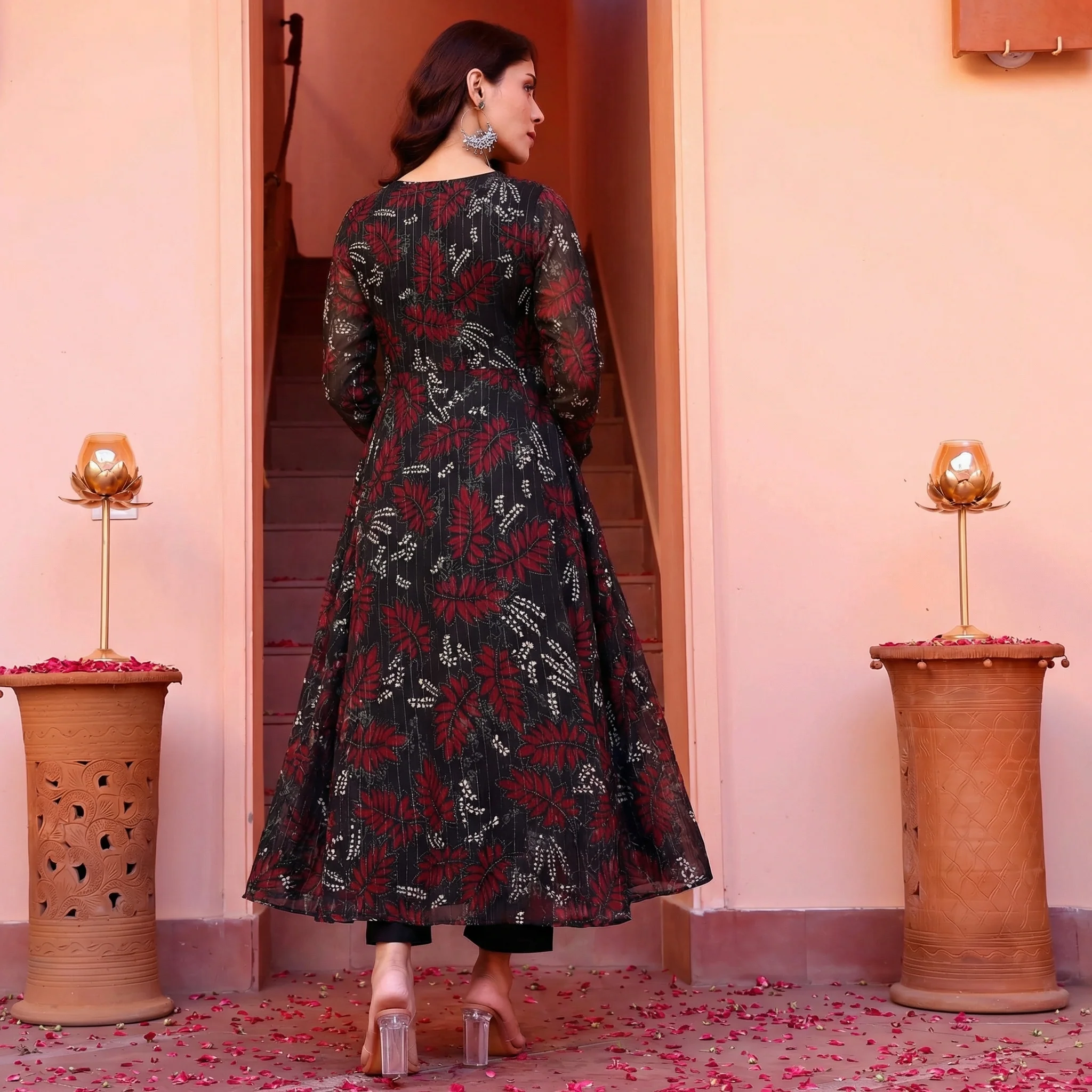 Jigsha Georgette Kurta - Image 3