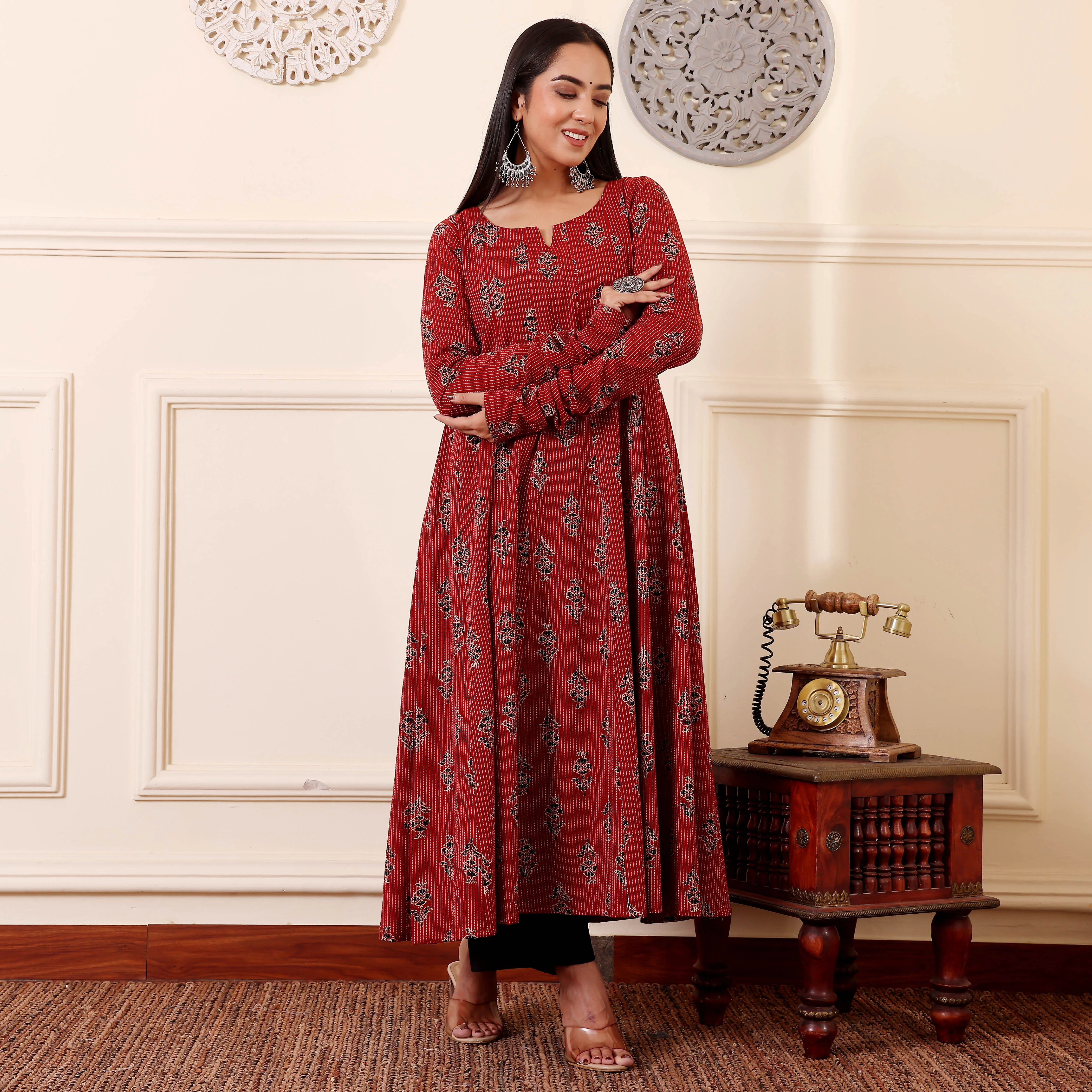 Jivina Kantha Cotton Kurta - Image 7
