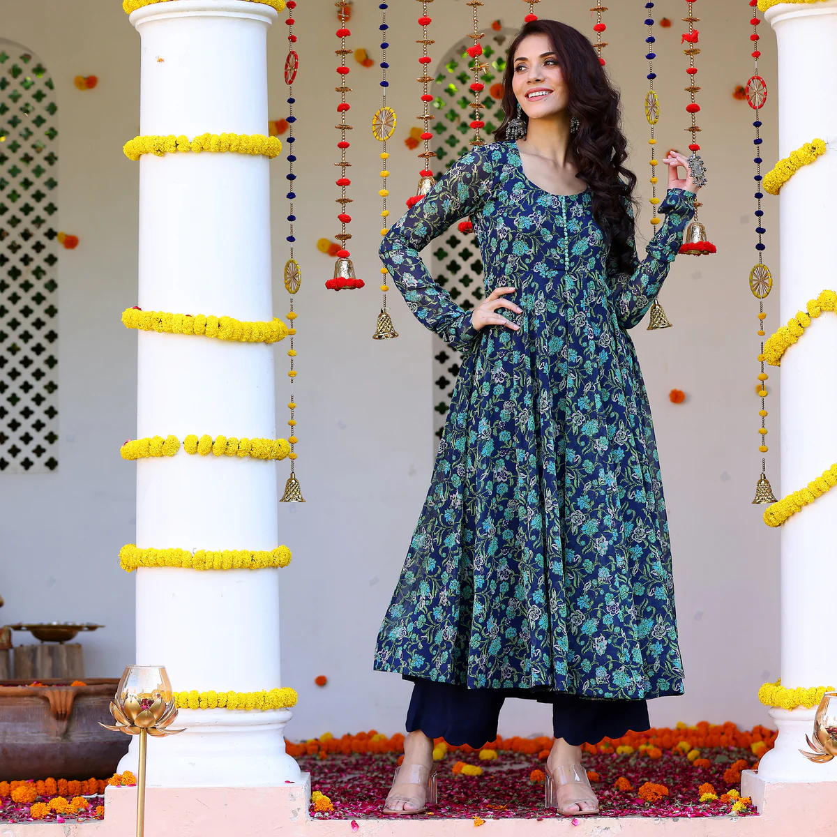 Kalista Gher Gerogette Kurta - Image 2