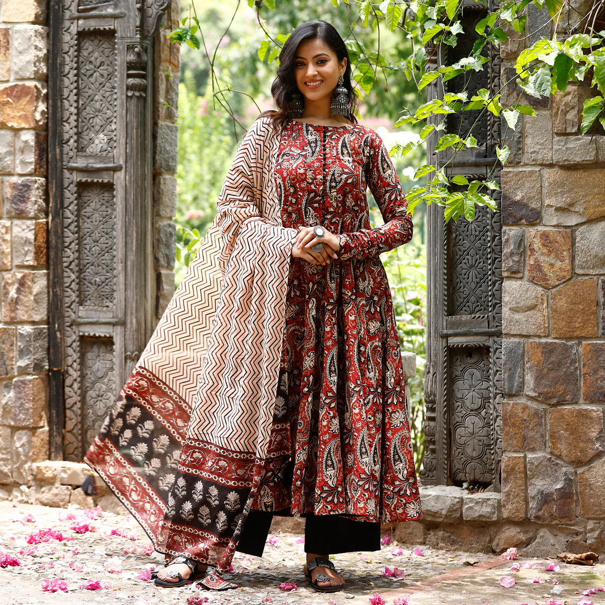 Kamodani Cotton Printed  Set - Image 2