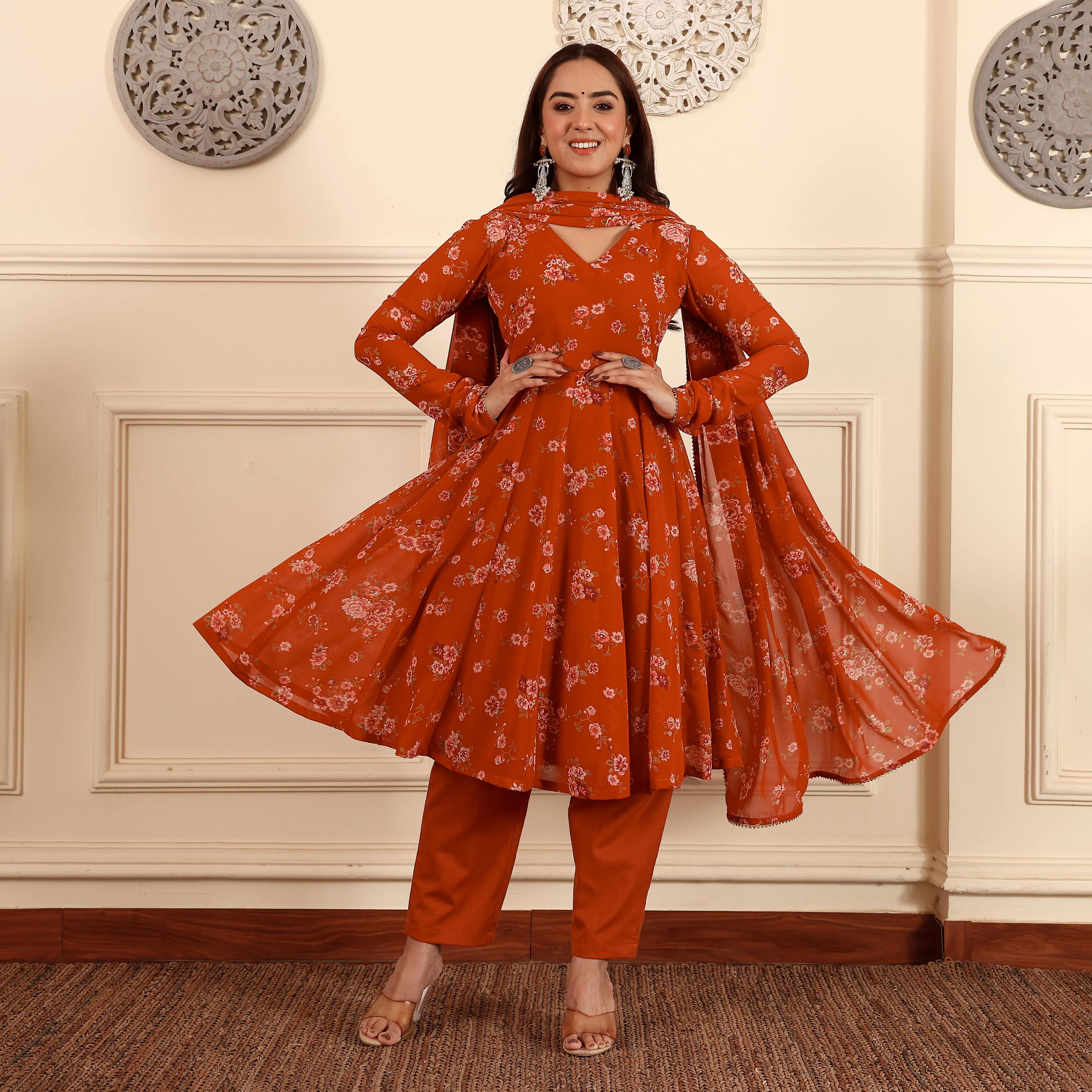 Kangana Georgette Set - Image 2