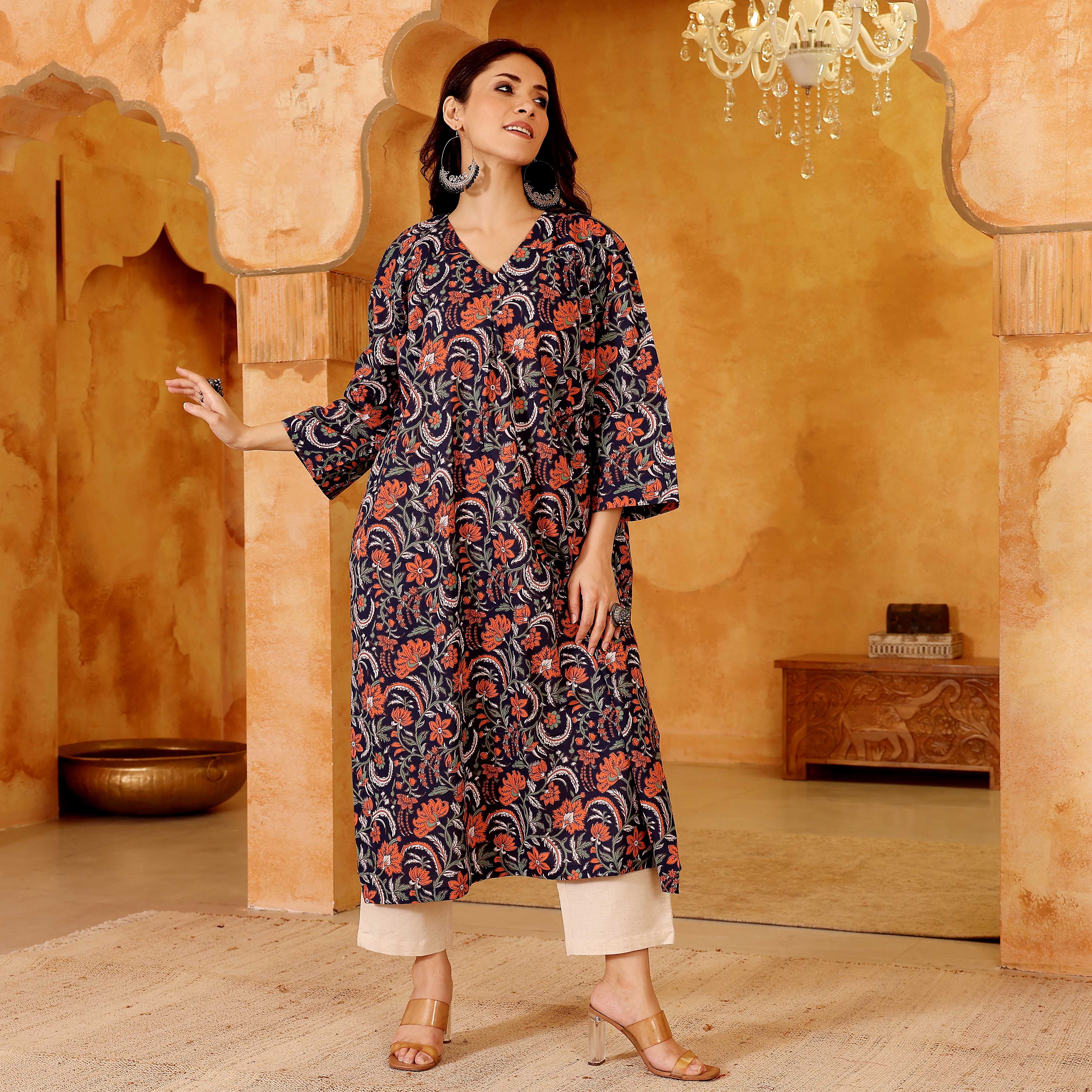 Kanita Cotton One Size Kurta - Image 2