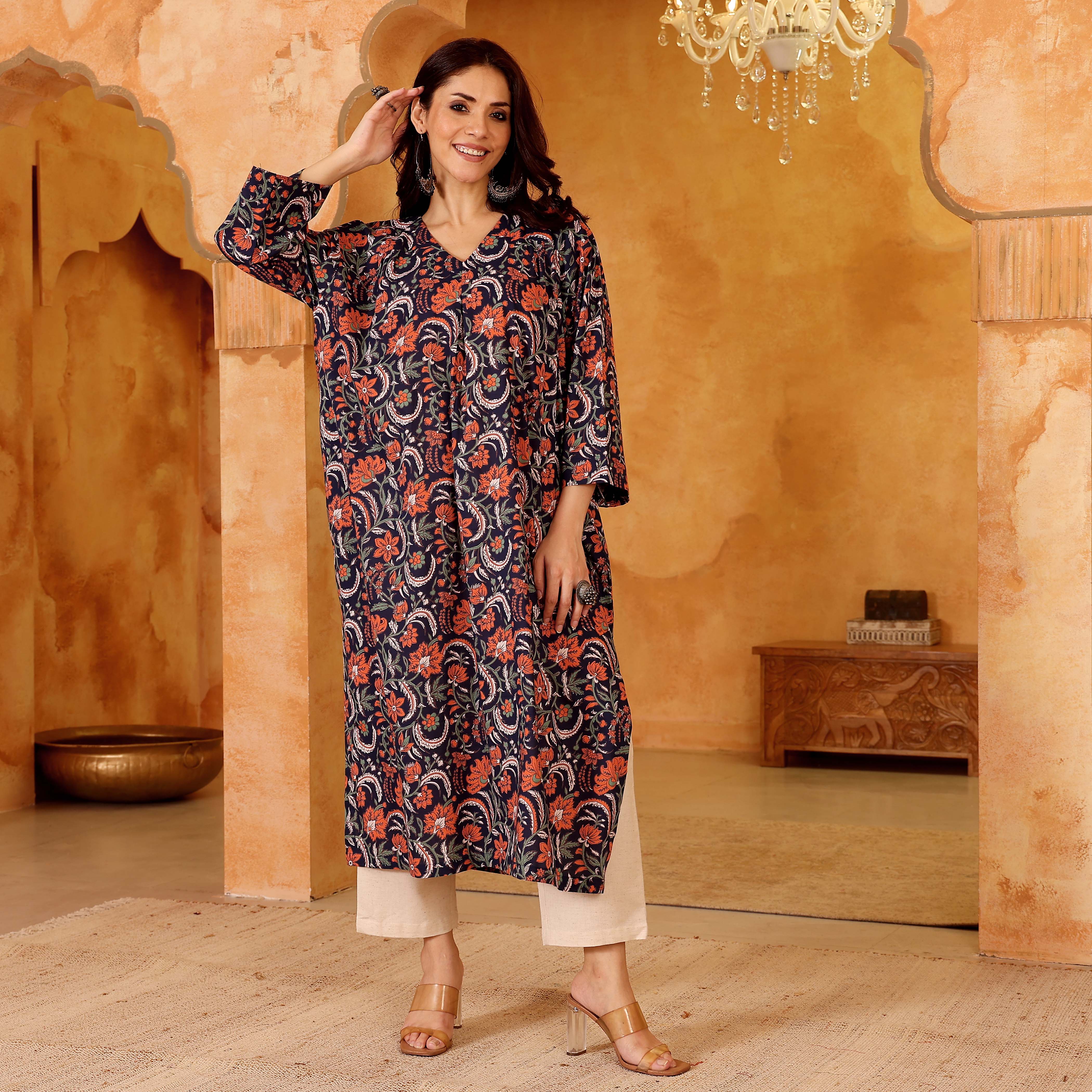 Kanita Cotton One Size Kurta - Image 4
