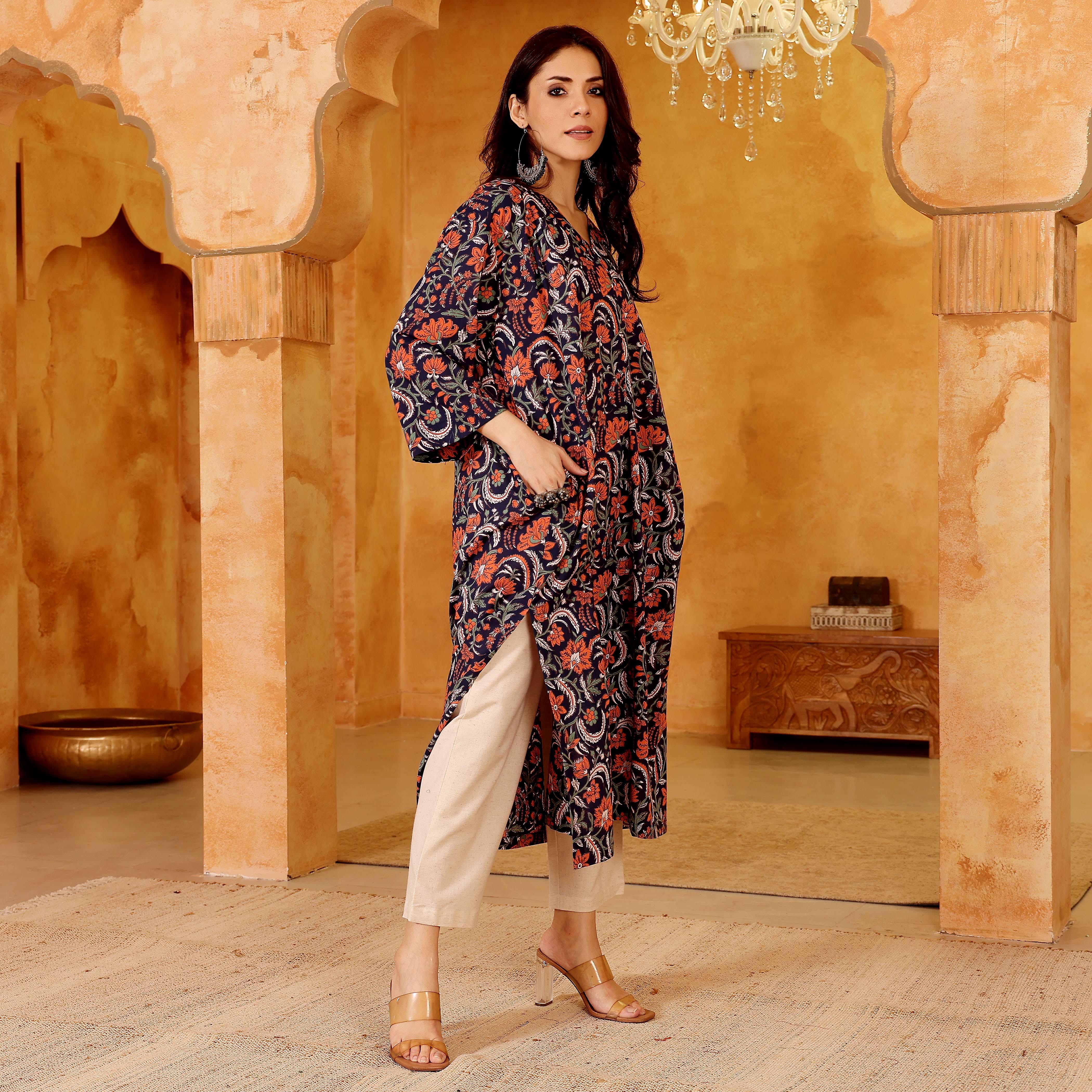 Kanita Cotton One Size Kurta - Image 5