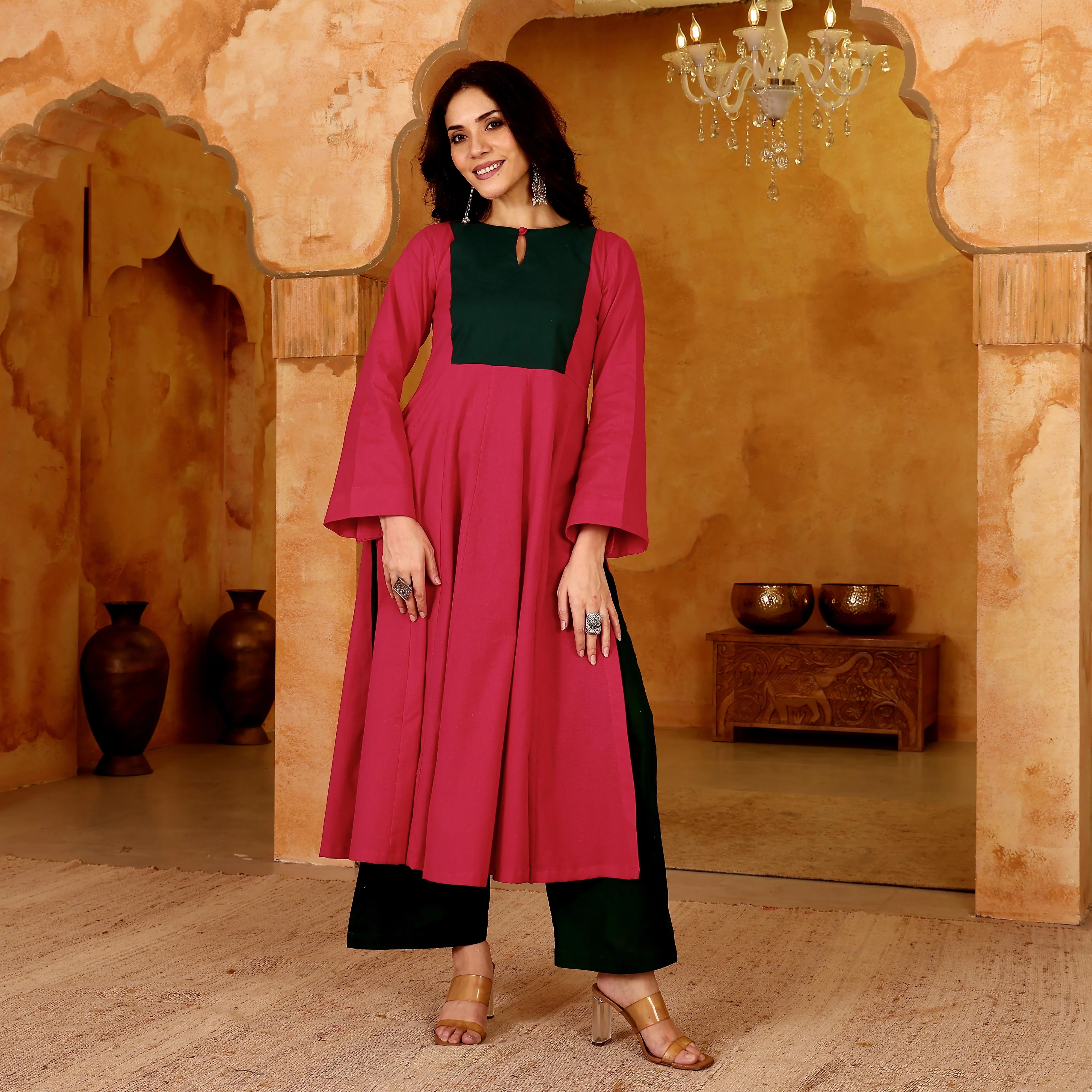 Kanusha Cotton Kurta - Image 2