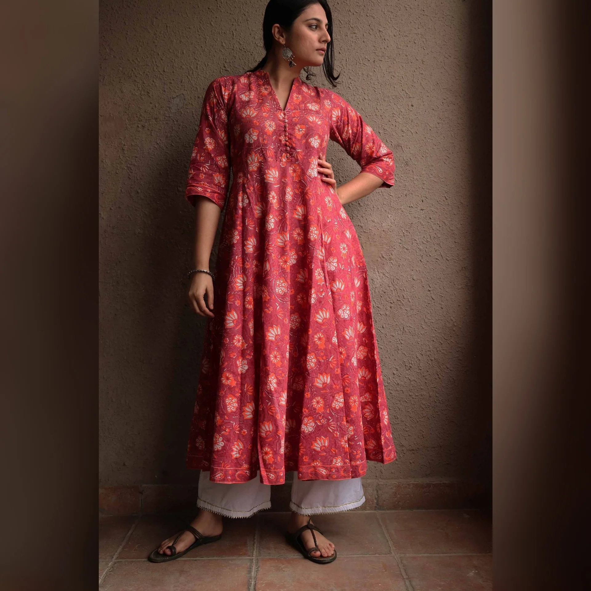 Kashvi Handblock Printed Kurta - Image 2