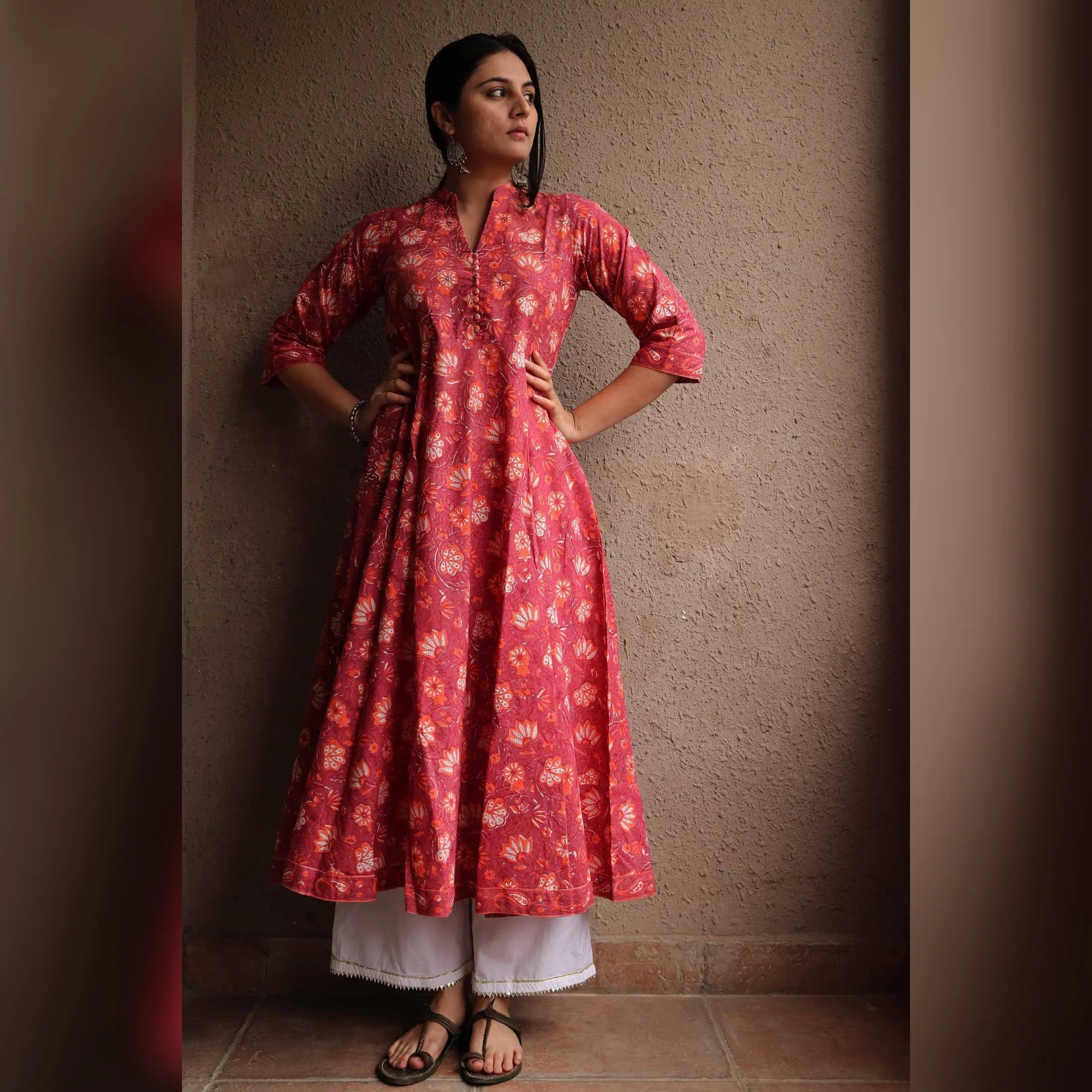 Kashvi Handblock Printed Kurta - Image 3