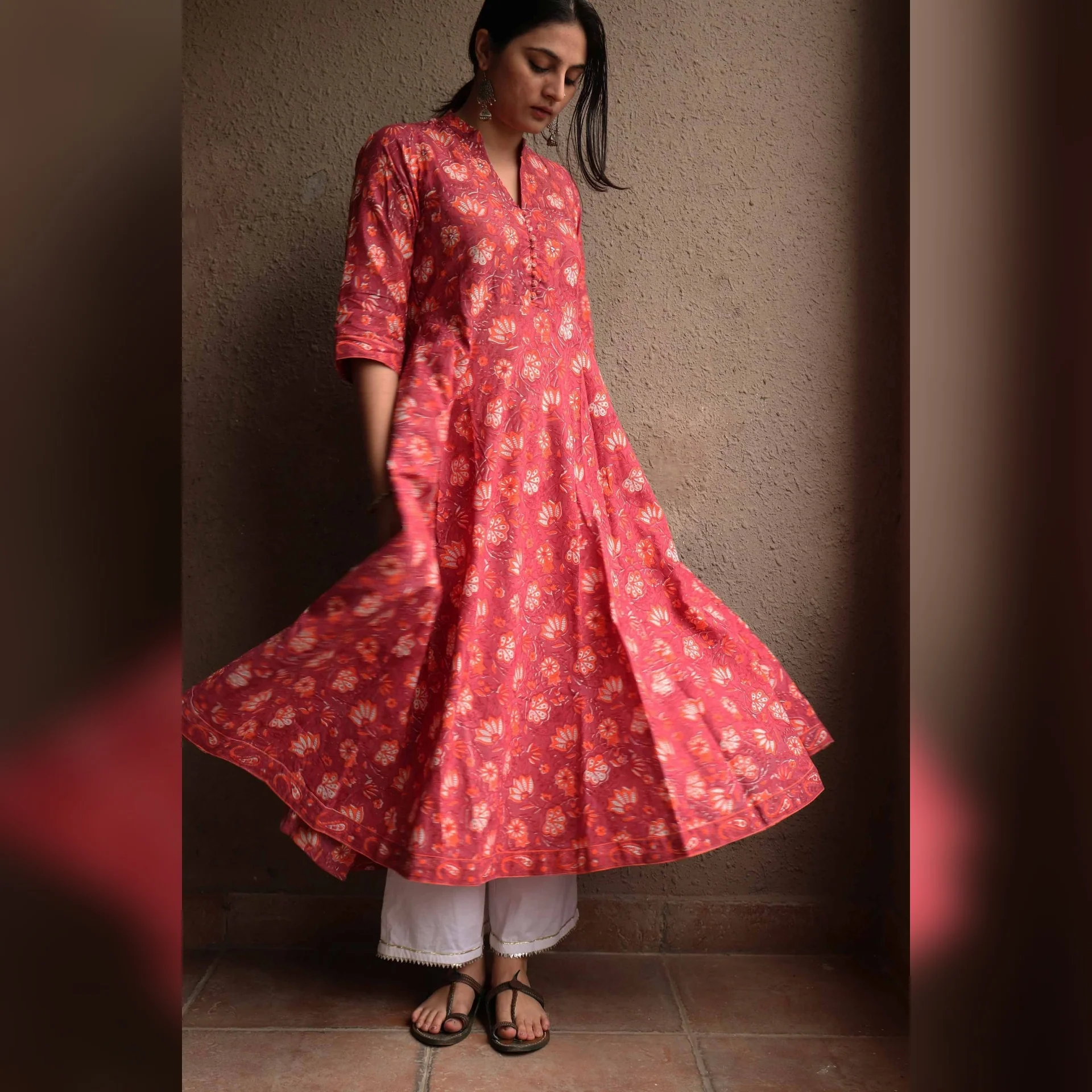 Kashvi Handblock Printed Kurta - Image 4