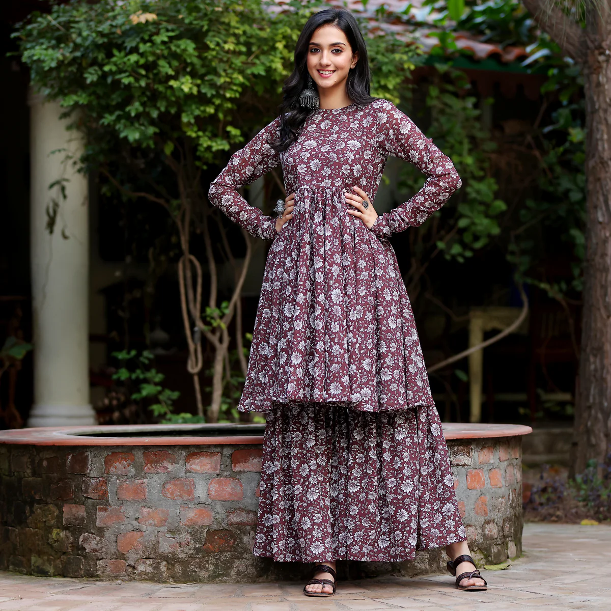 Kasia Sharara Georgette Set - Image 3