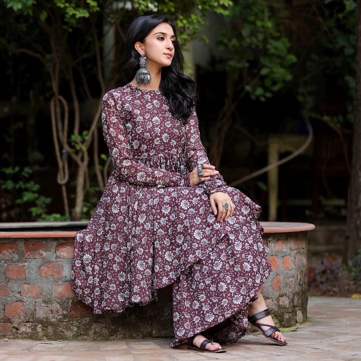 Kasia Sharara Georgette Set - Image 6