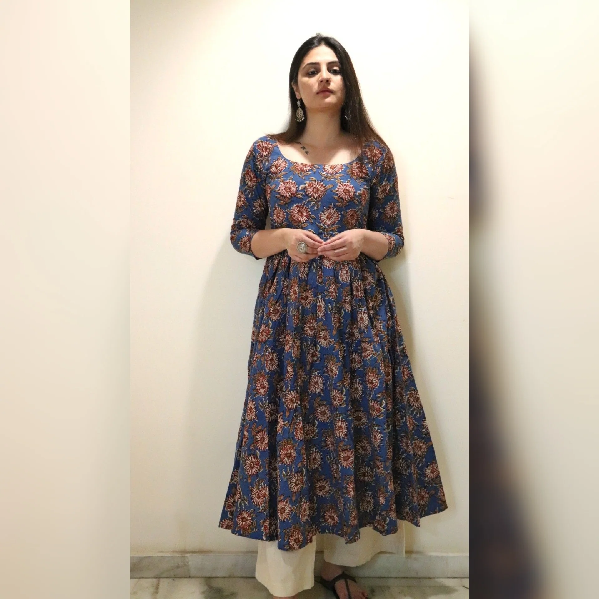 Kavya hand block kameez - Image 5