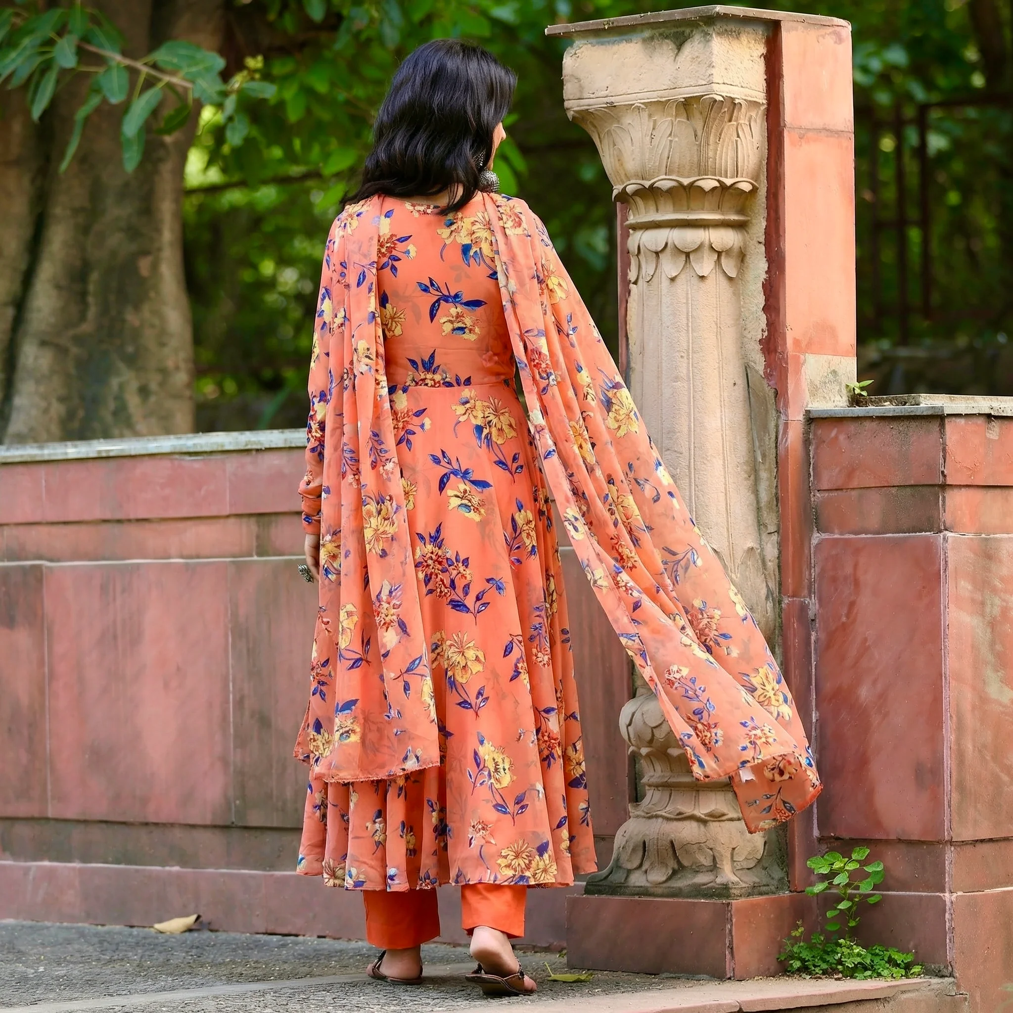 Kesari Georgette Set. - Image 3