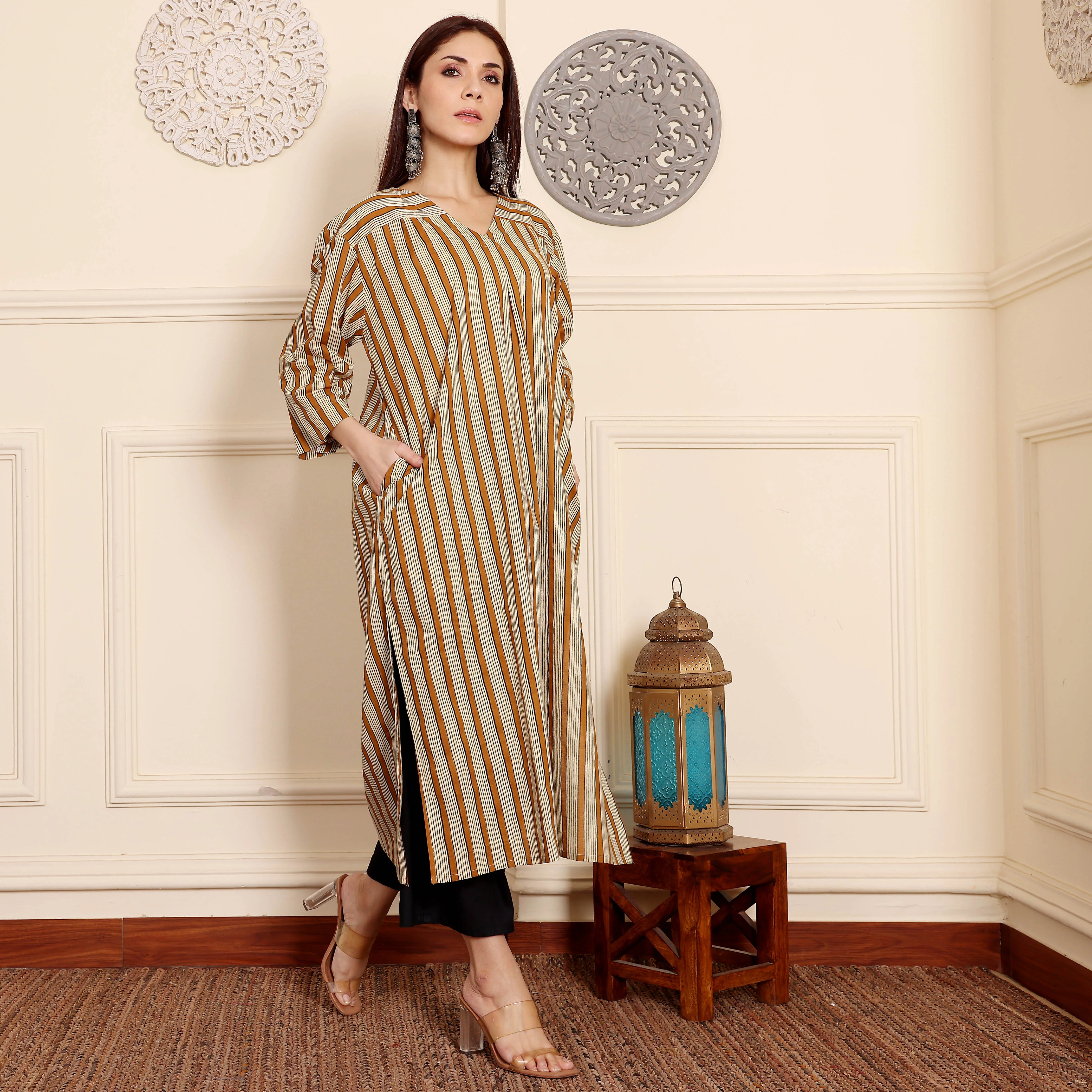 Kija Cotton One Size Kurta - Image 6