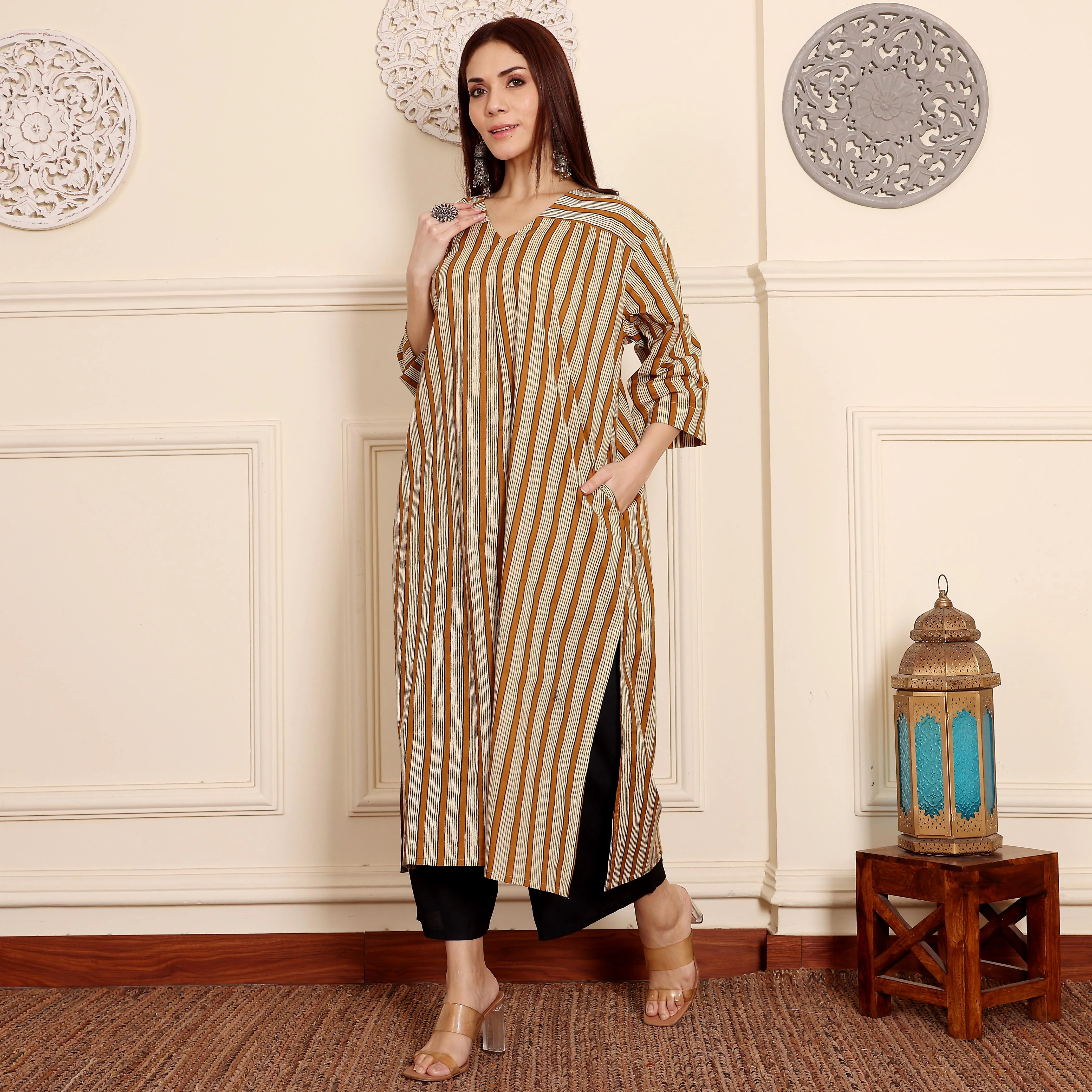 Kija Cotton One Size Kurta - Image 7