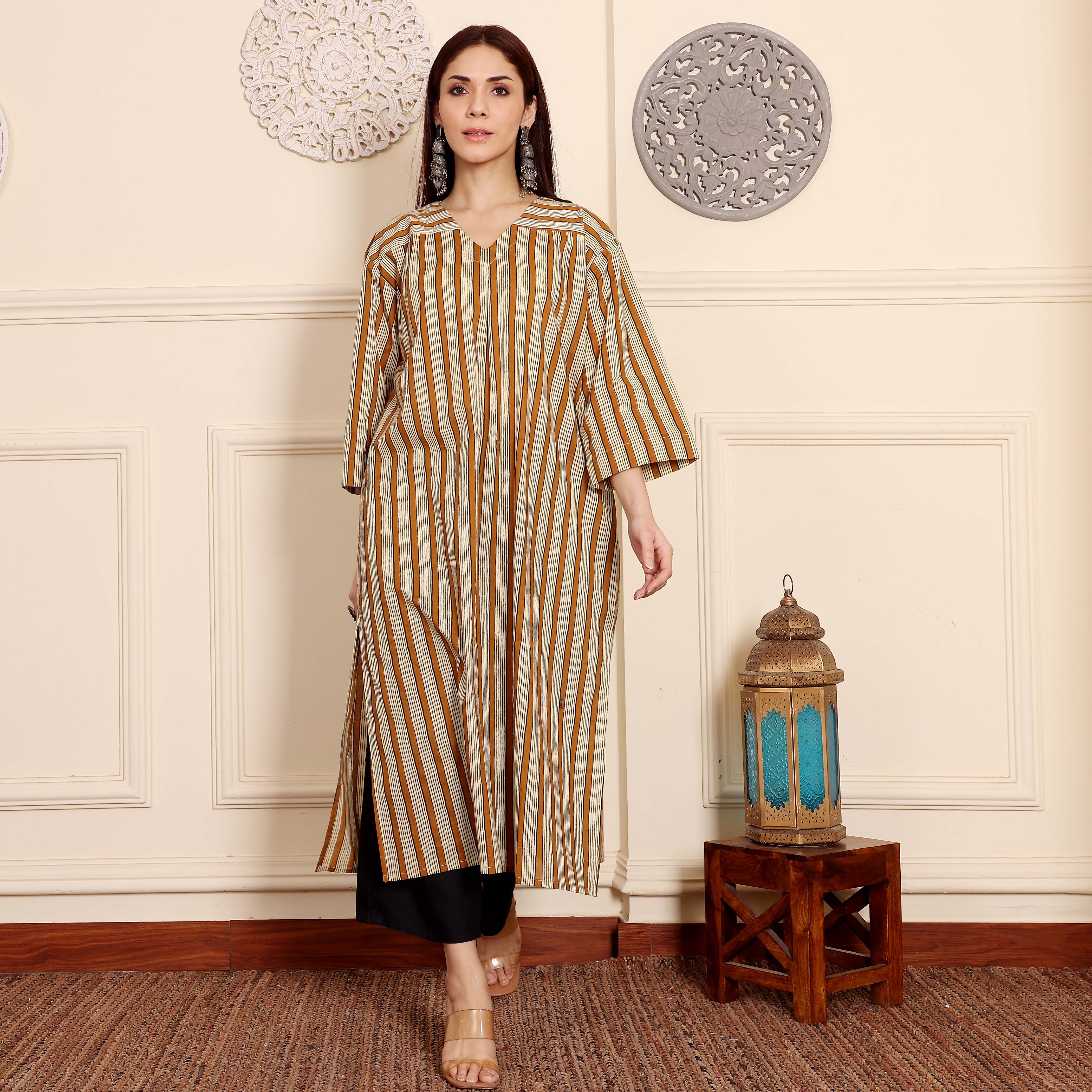 Kija Cotton One Size Kurta - Image 8