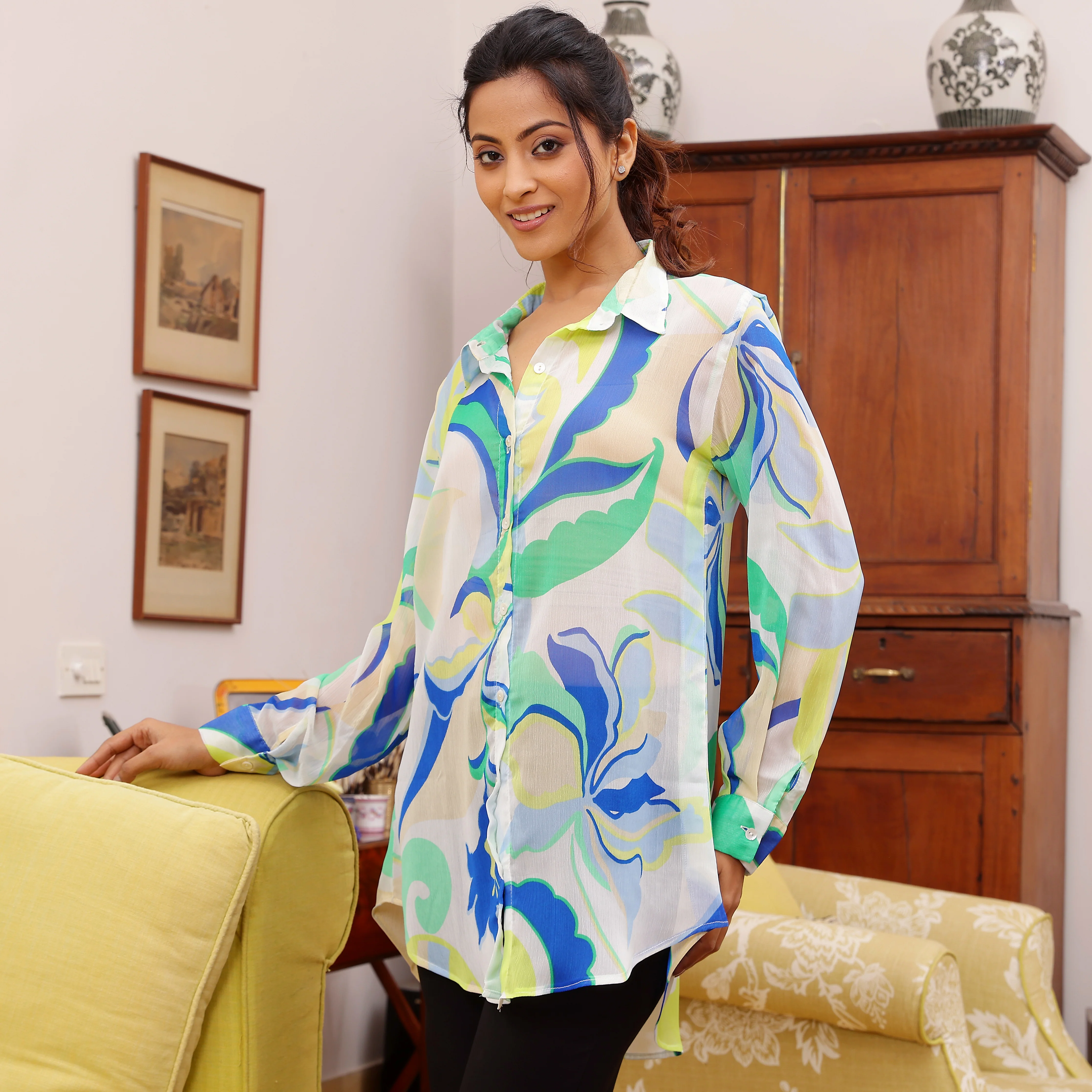 Lahab georgette shirt - Image 3