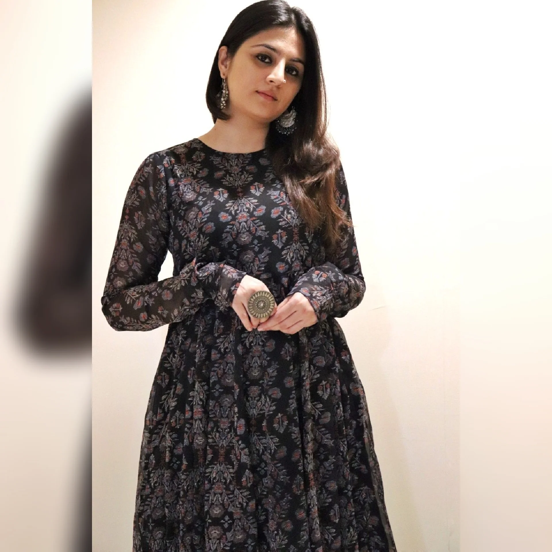Latika Kalidaar Chiffon Kurta - Image 3