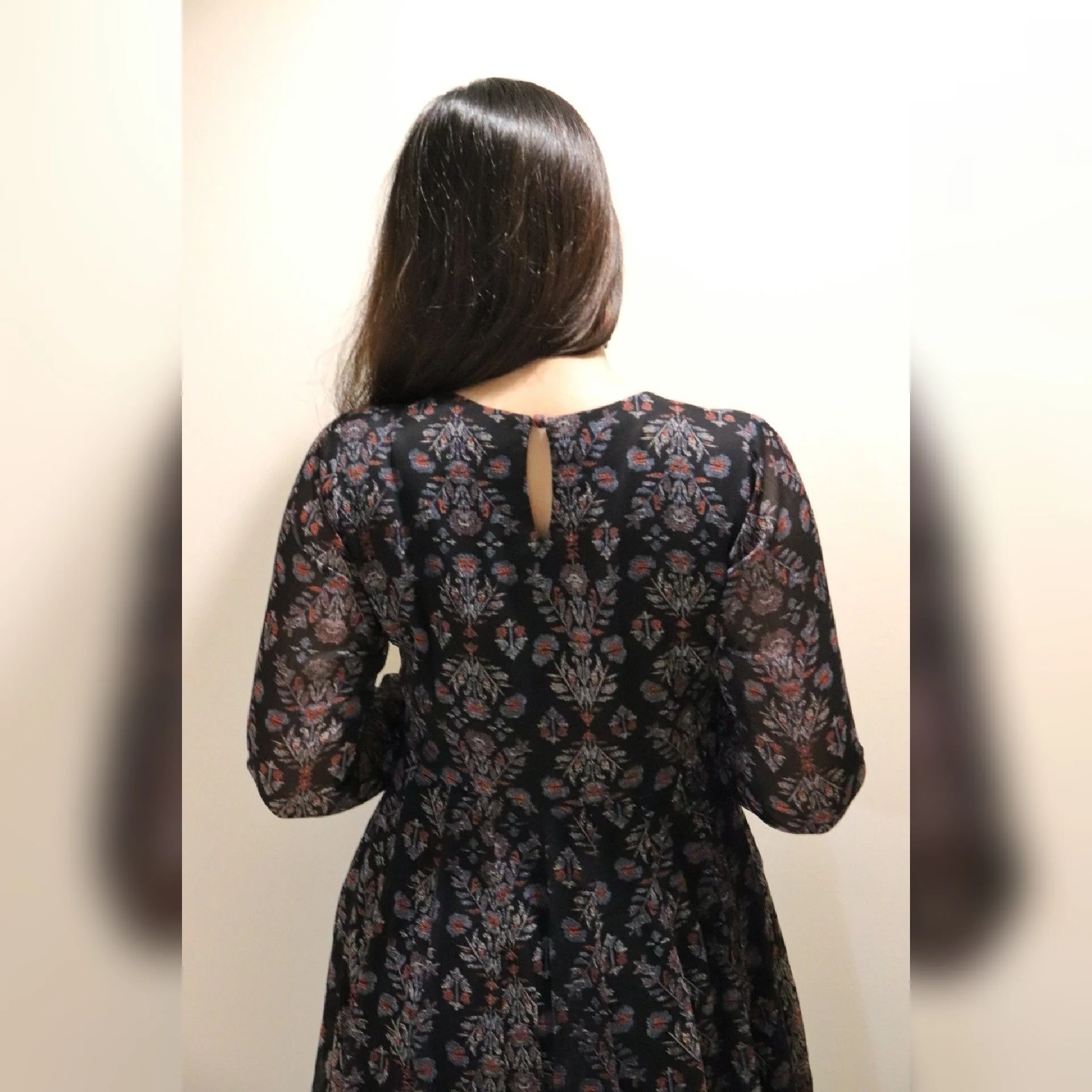 Latika Kalidaar Chiffon Kurta - Image 4