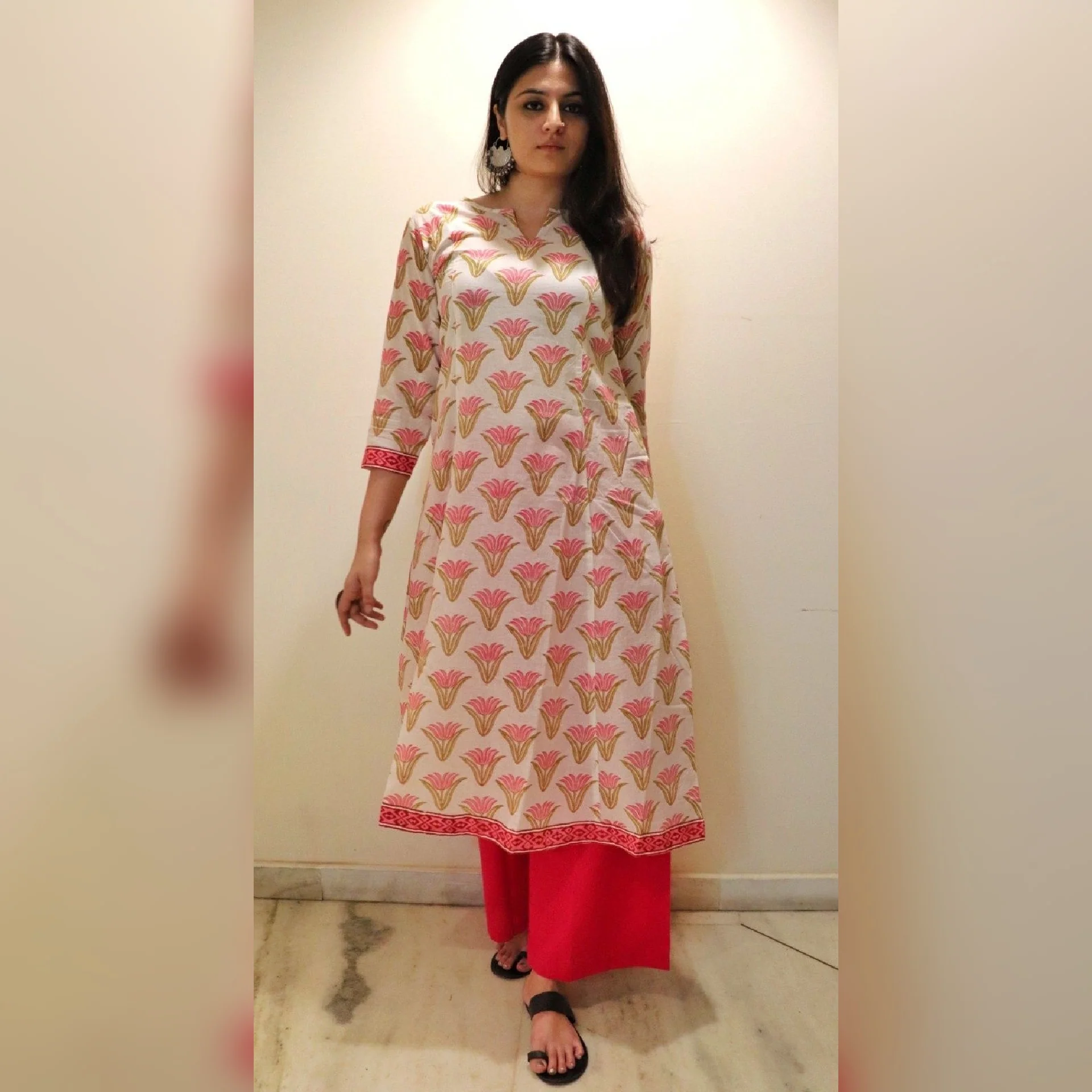 Madhulika Cotton Block Printed set - Image 3