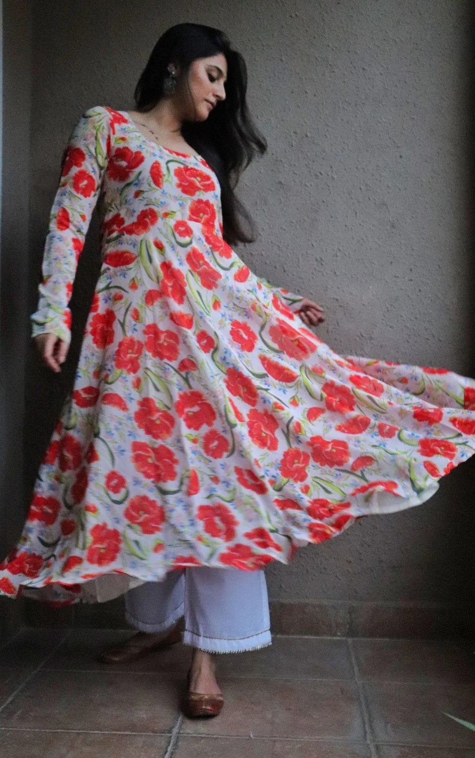 Mahiba Chiffon Kurta - Image 2
