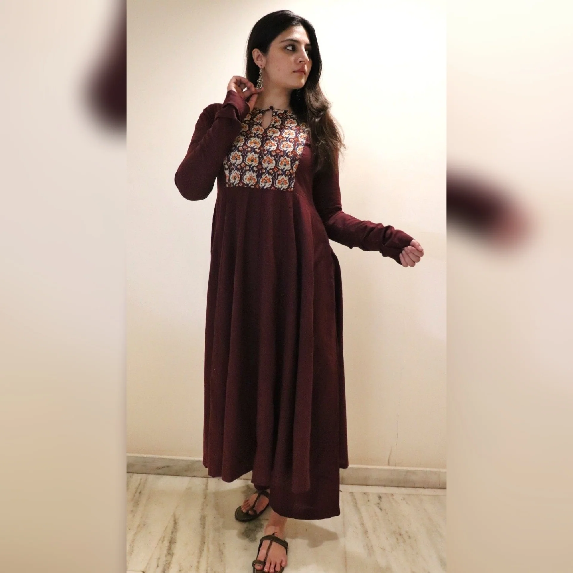 Mahira Kali side slit set - Image 2