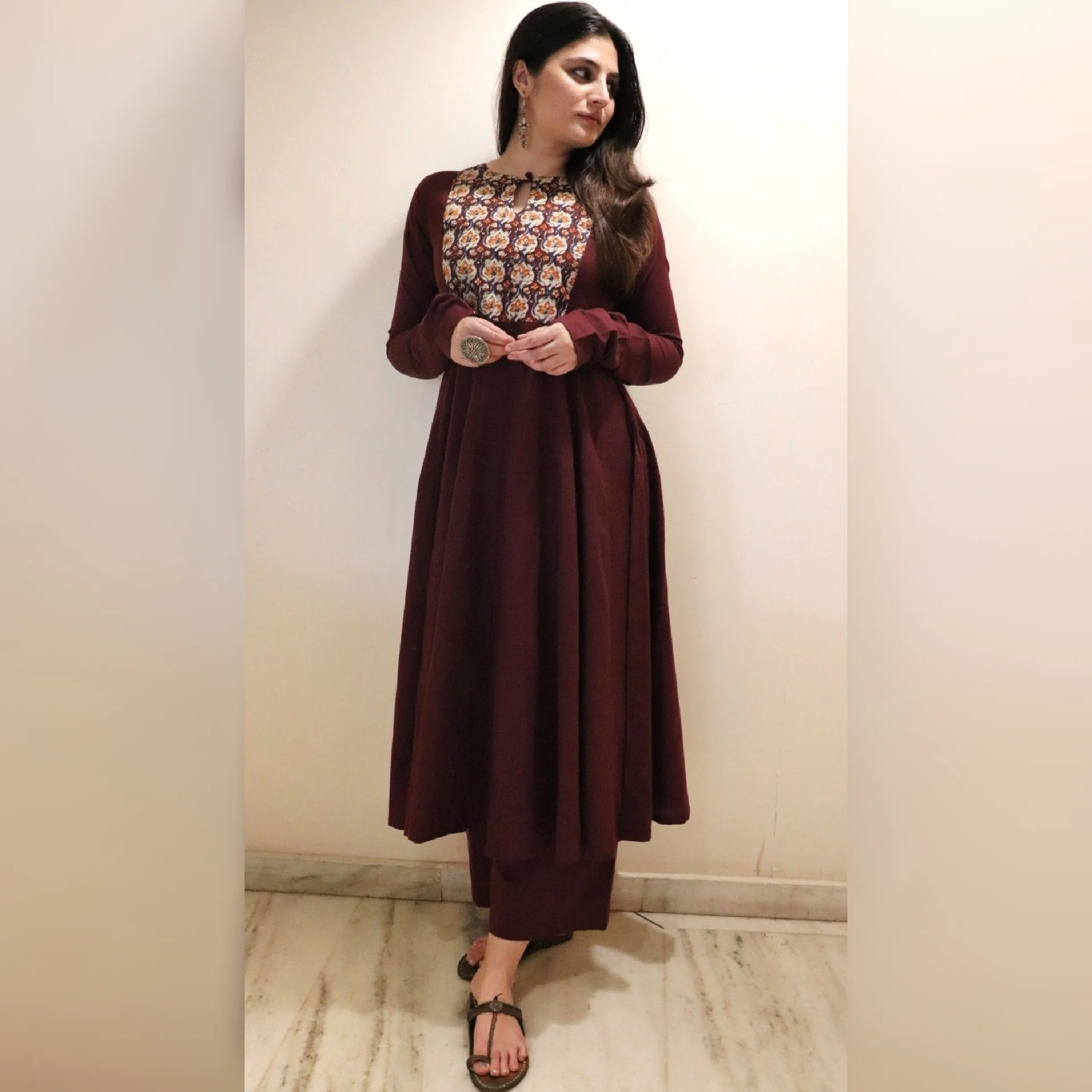 Mahira Kali side slit set - Image 3