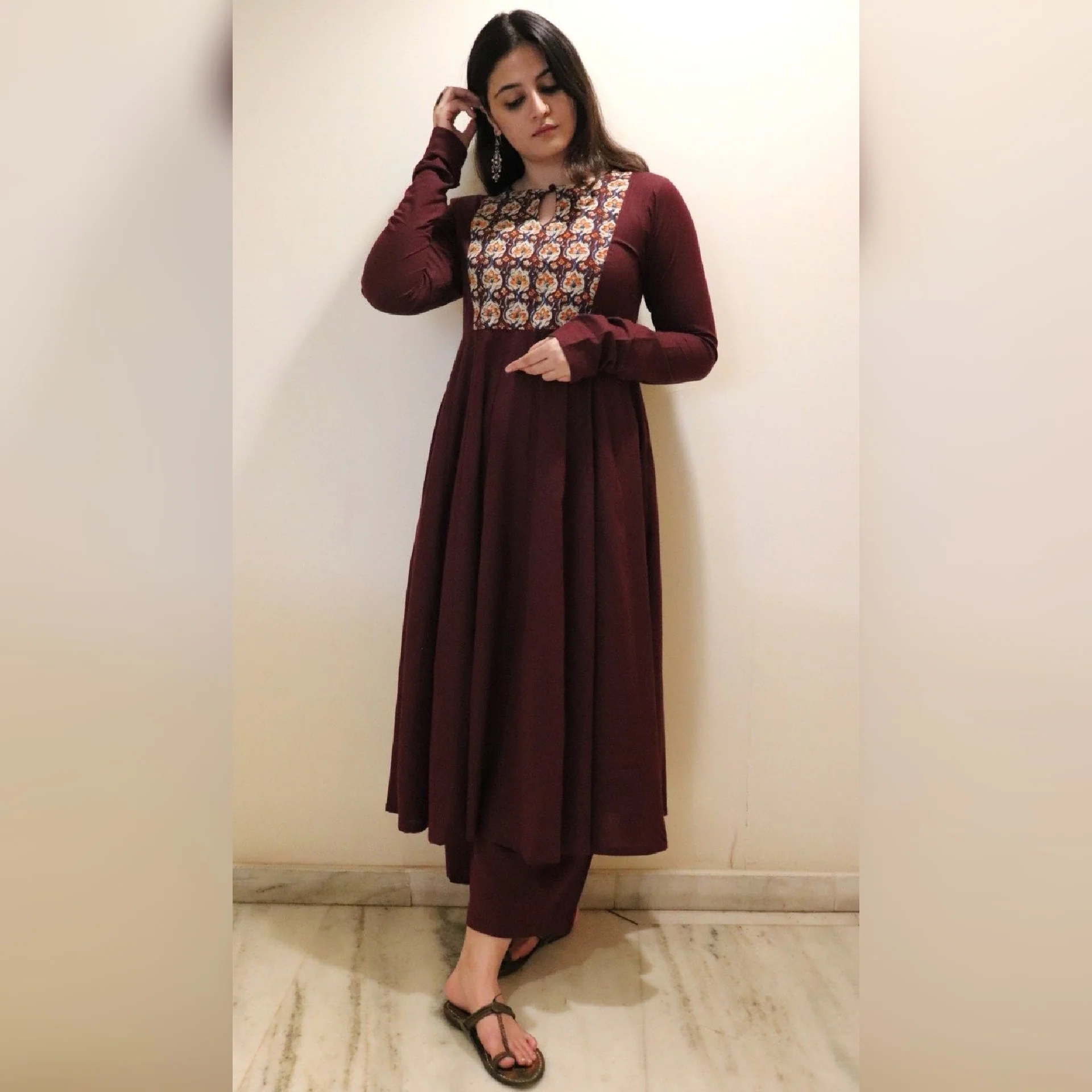 Mahira Kali side slit set - Image 6