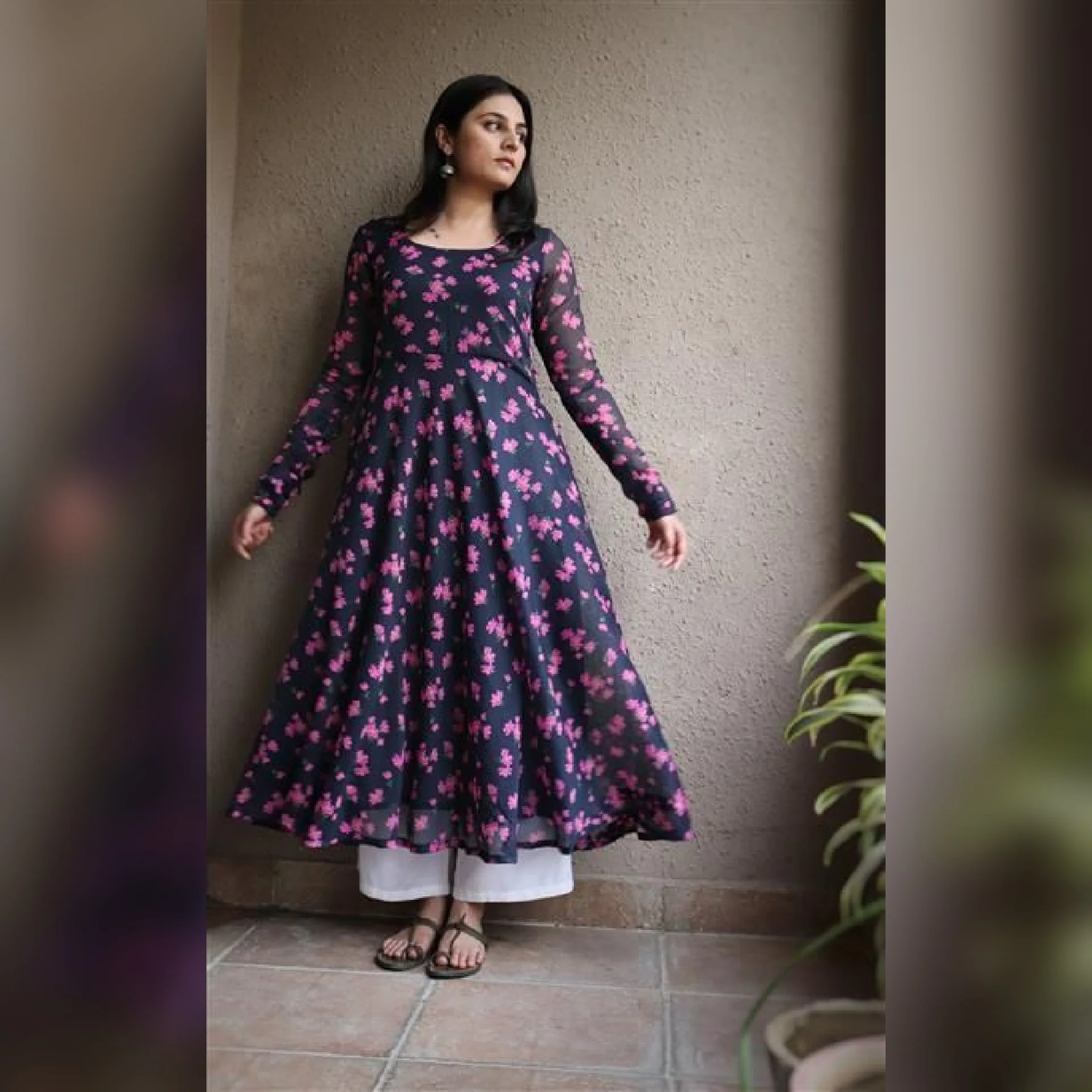 Mahnoor Chiffon Kurta - Image 2