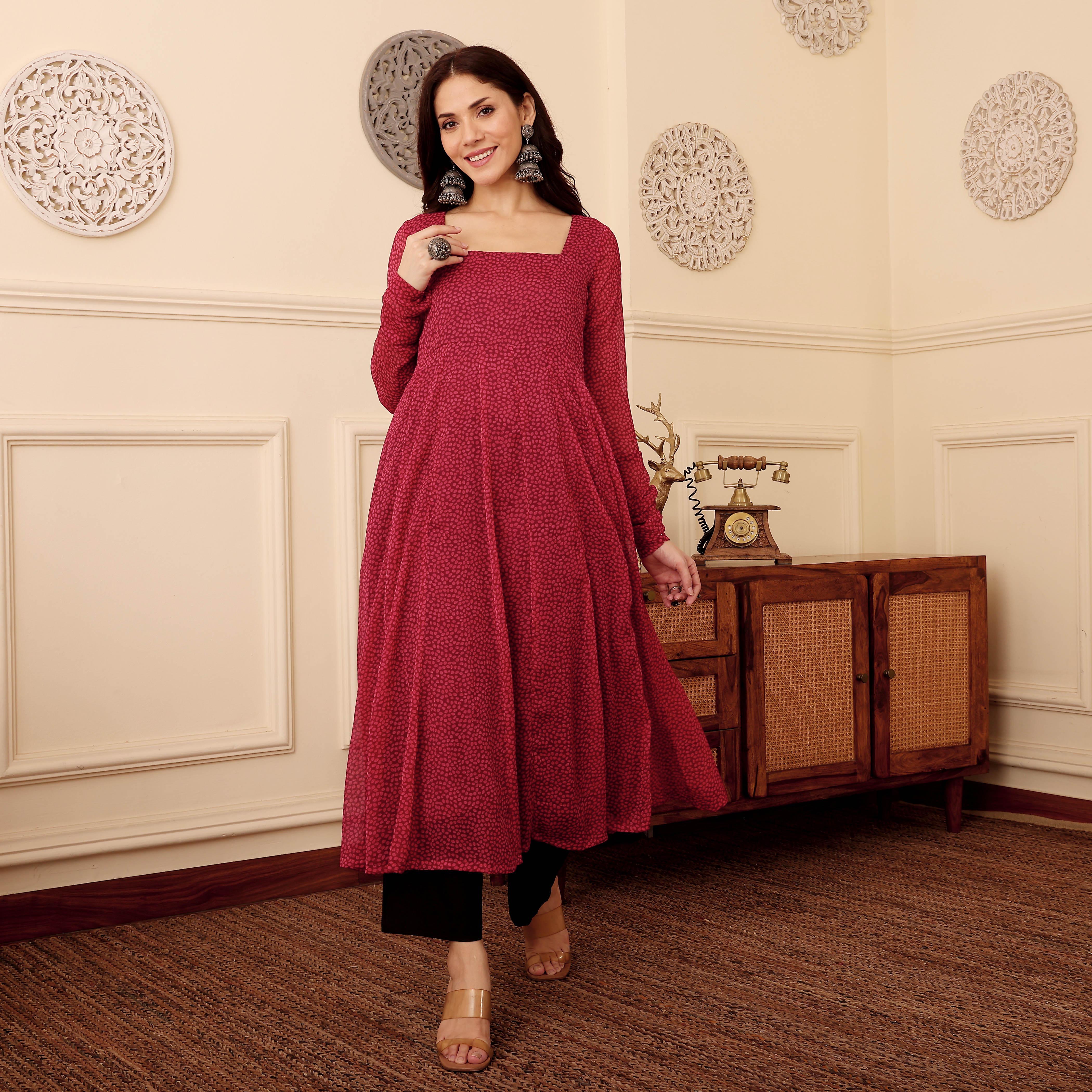 Majira Georgette Kurta - Image 2