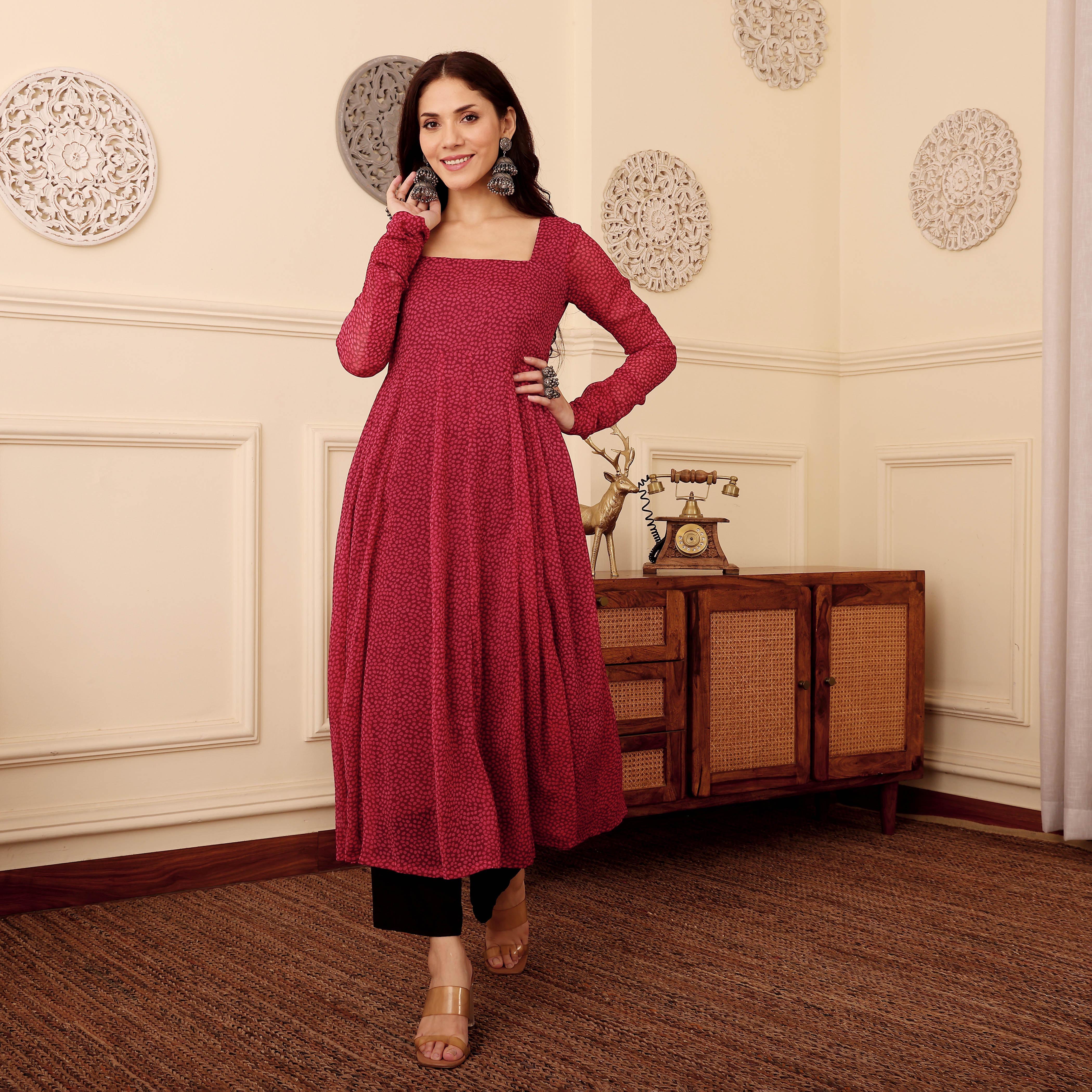 Majira Georgette Kurta - Image 5