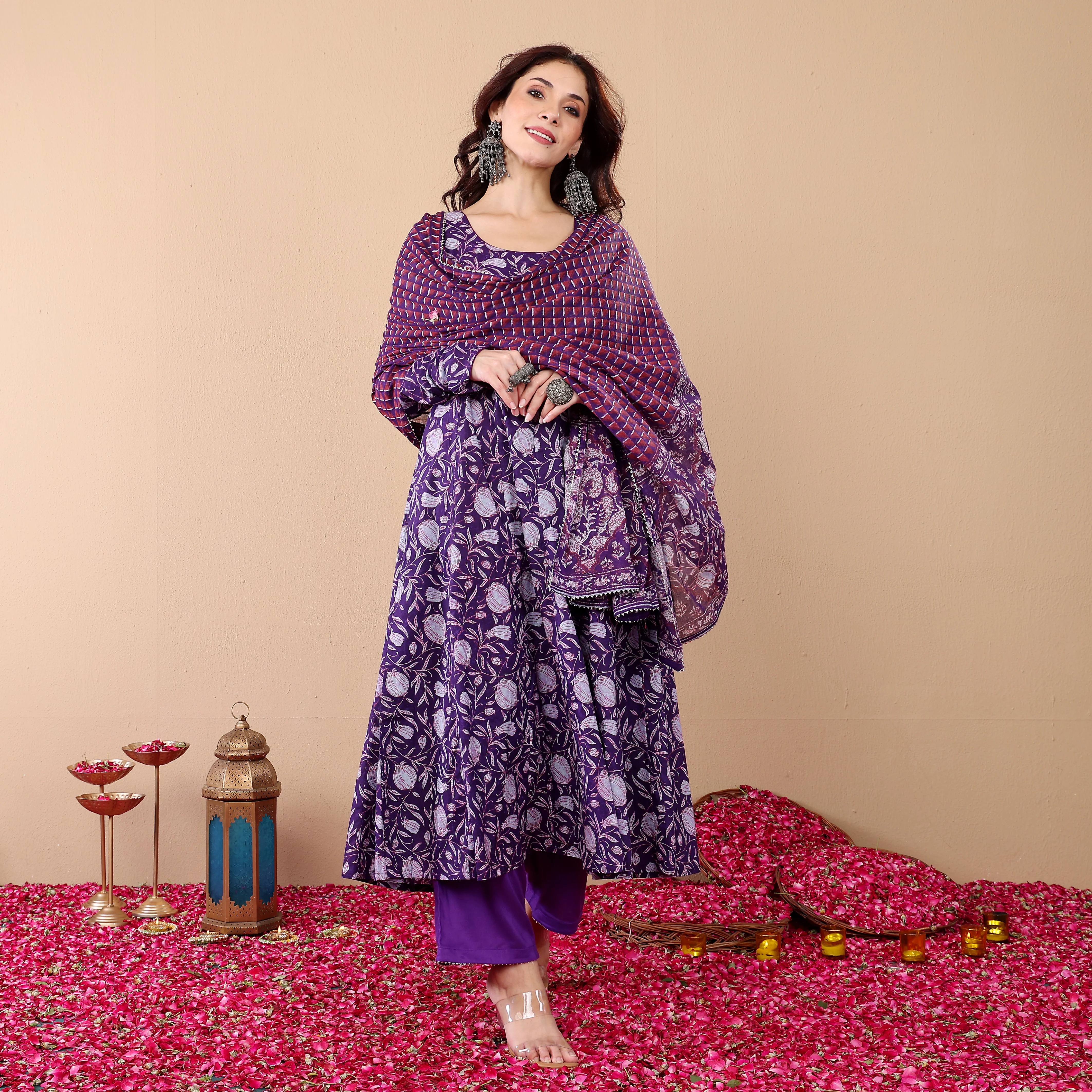 Manika Cotton Kalidar Set - Image 7