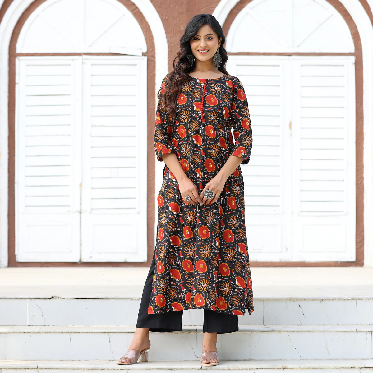 Mannari Straight Cotton Kurta - Image 8