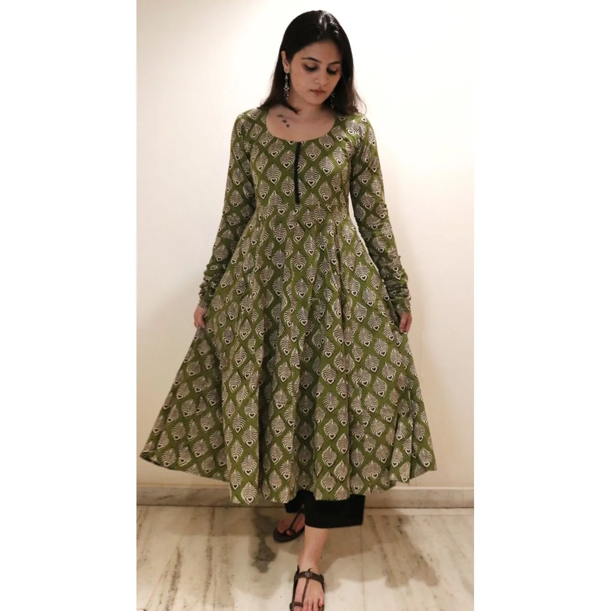 Mansi Hand Block Kurta - Image 2