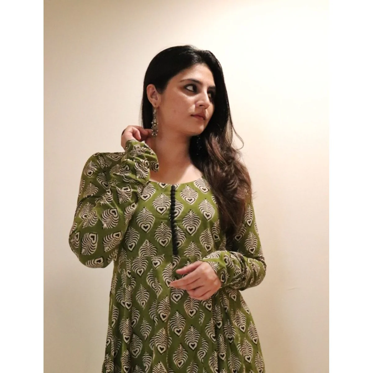 Mansi Hand Block Kurta - Image 4