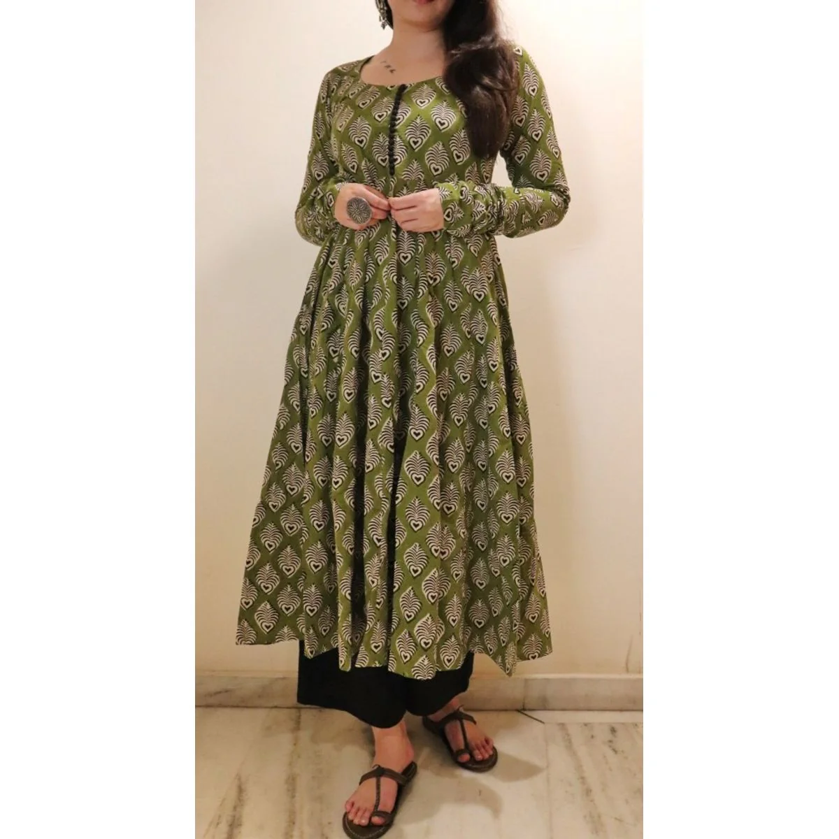 Mansi Hand Block Kurta - Image 5