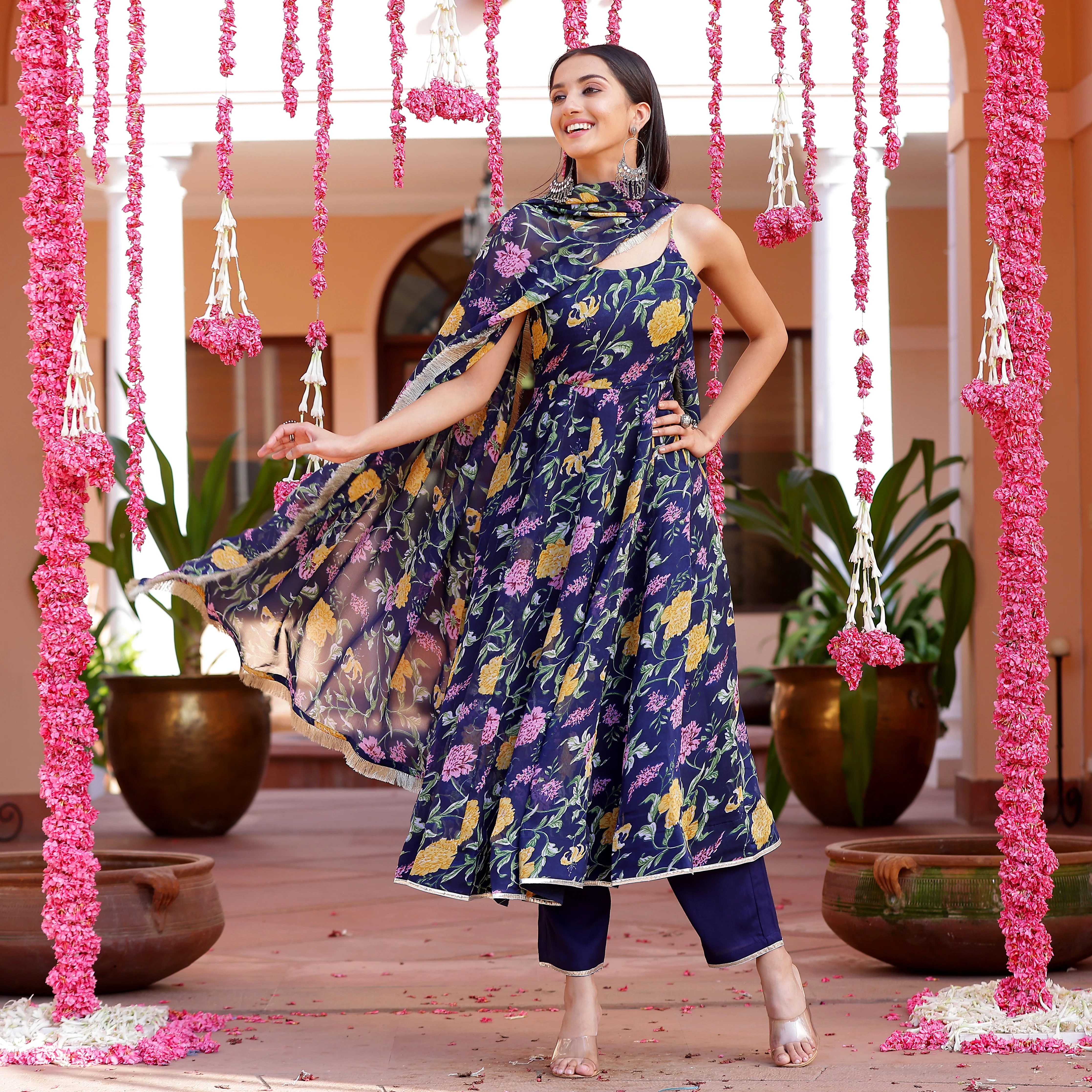 Mastani gota Georgette set - Image 6