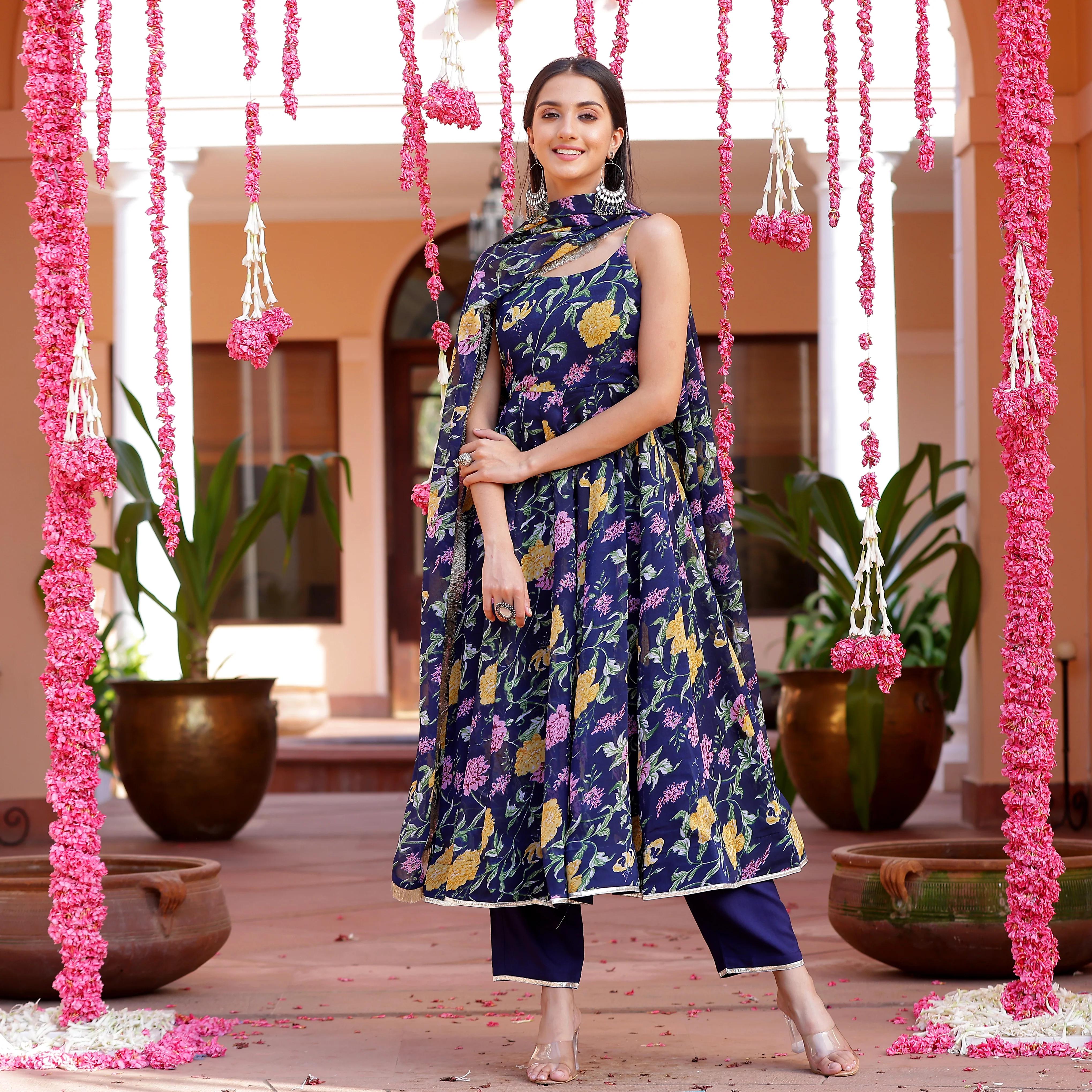 Mastani gota Georgette set - Image 7