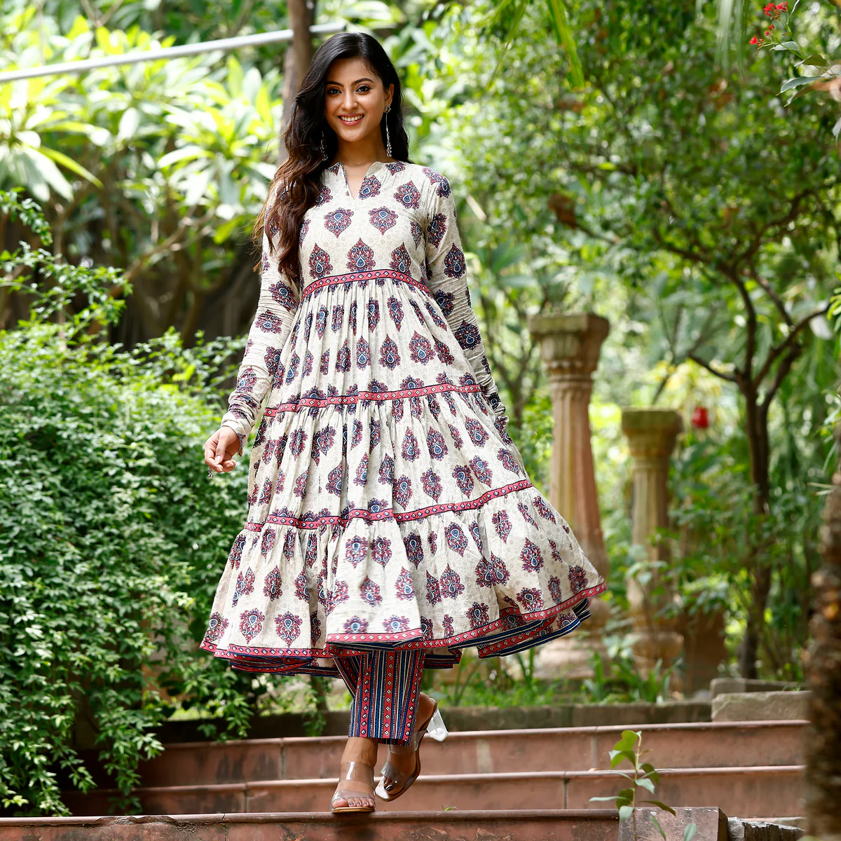 Medha Cotton Printed  Set - Image 3