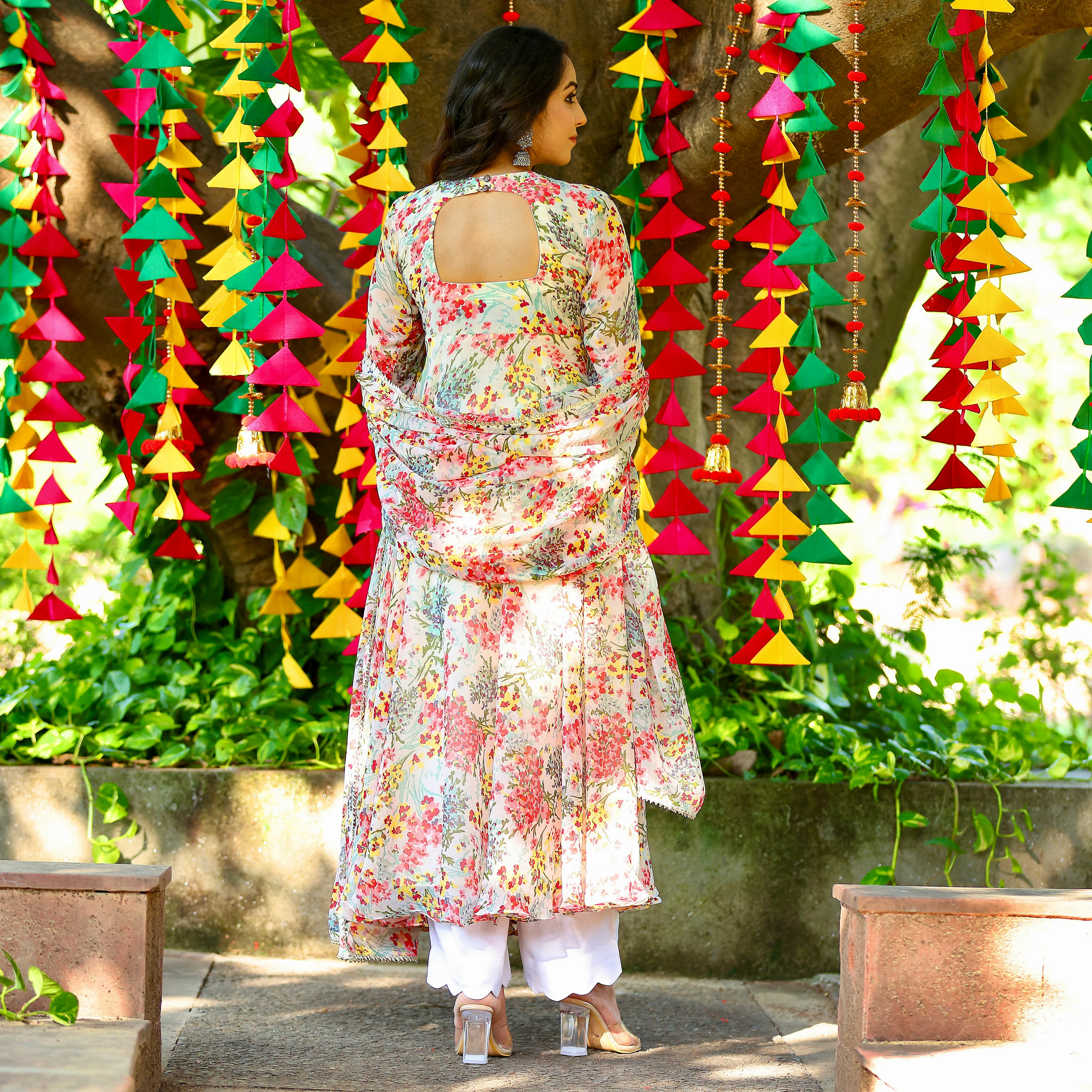 Mirha floral Gher set - Image 7