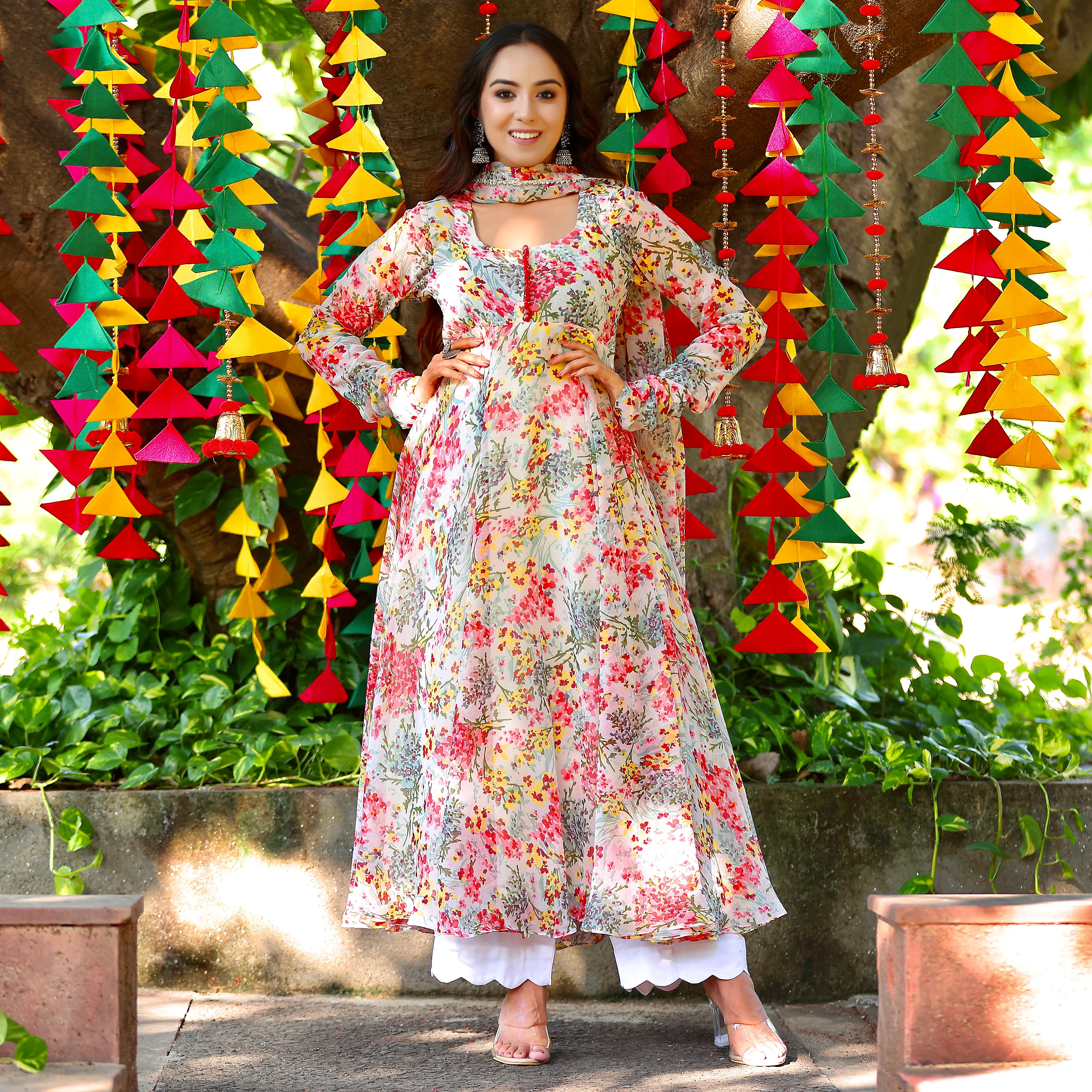 Mirha floral Gher set - Image 8