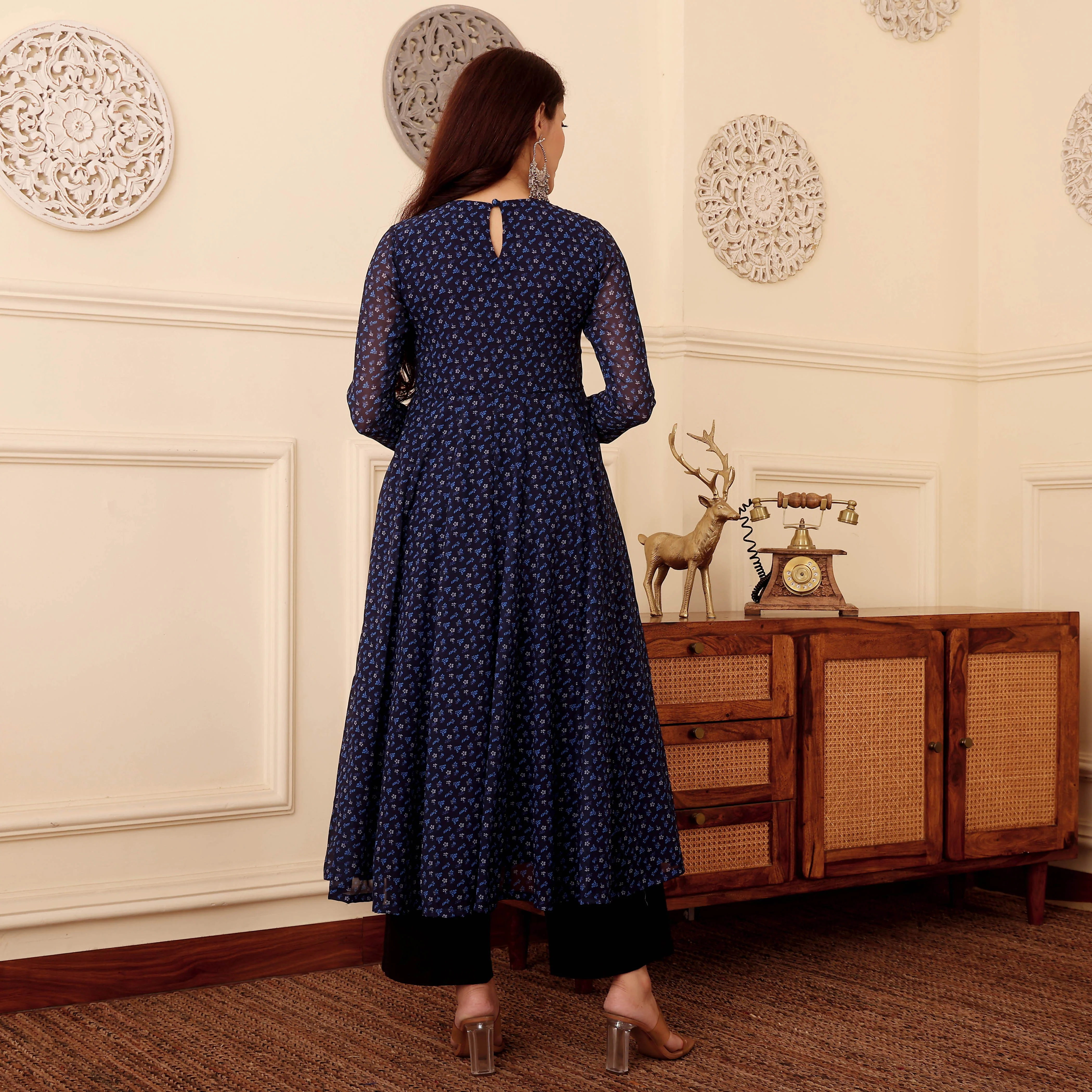 Mita Georgette Kurta - Image 7