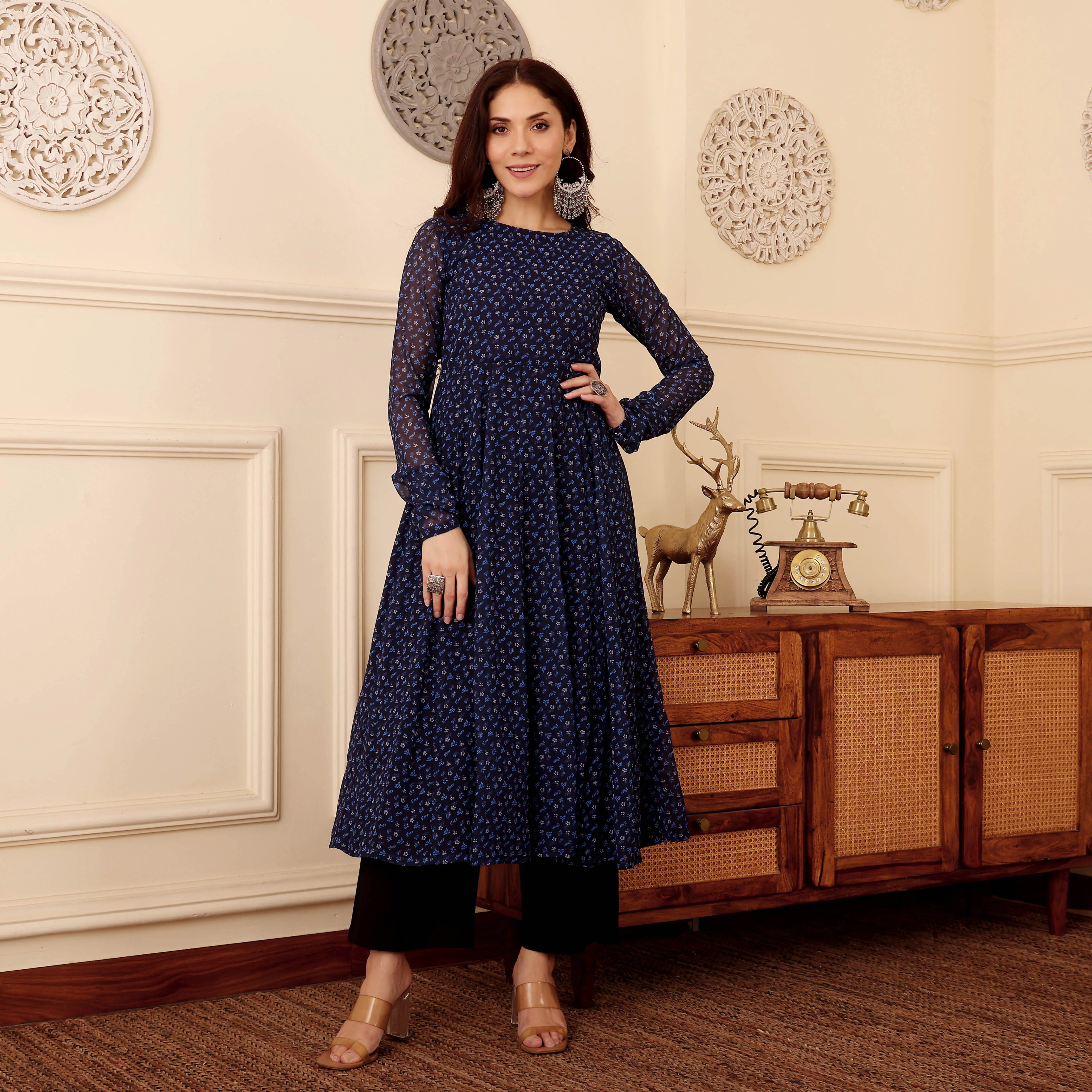 Mita Georgette Kurta - Image 8